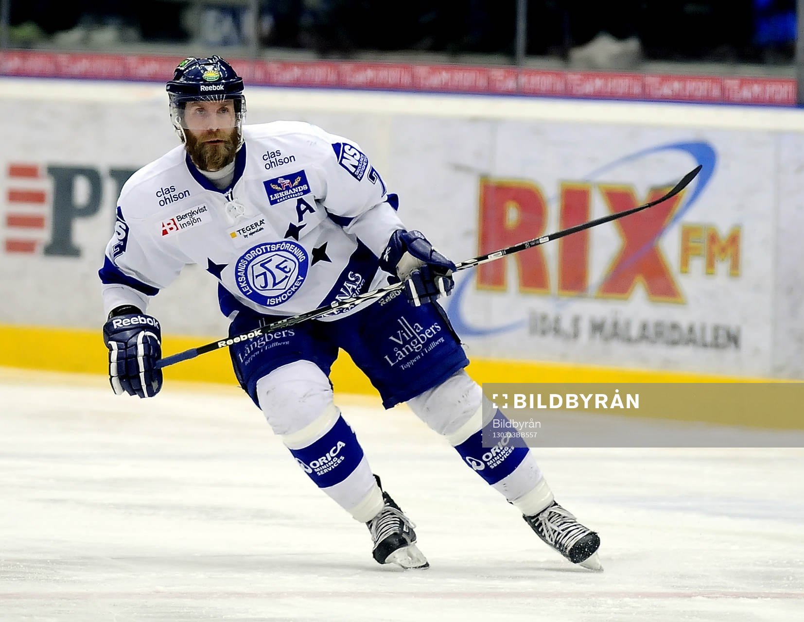 Leksands nr 7 Johan Svedberg