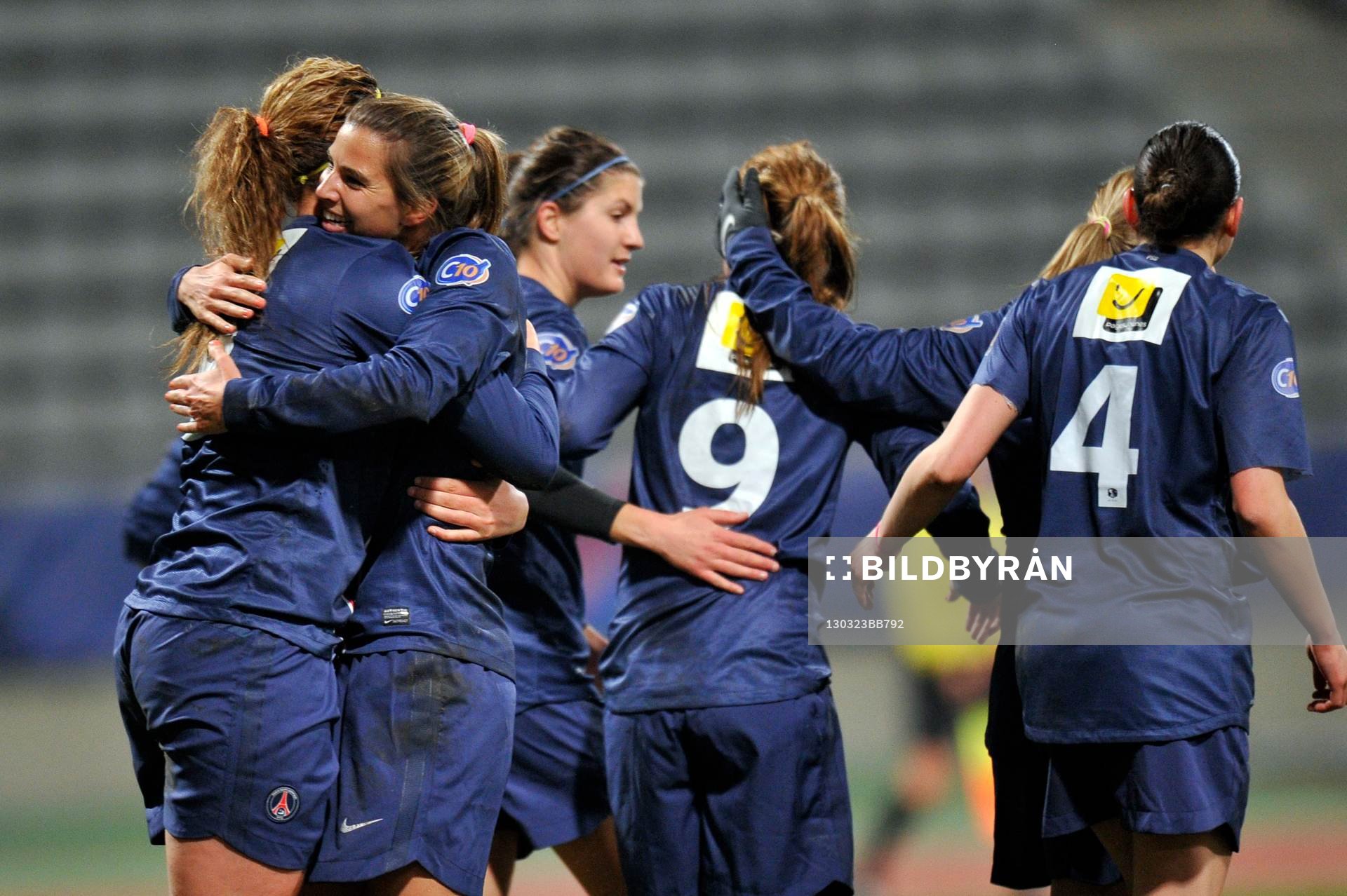 Joie du PSG - Tobin HEATH - 23.03.2013 - Paris Saint