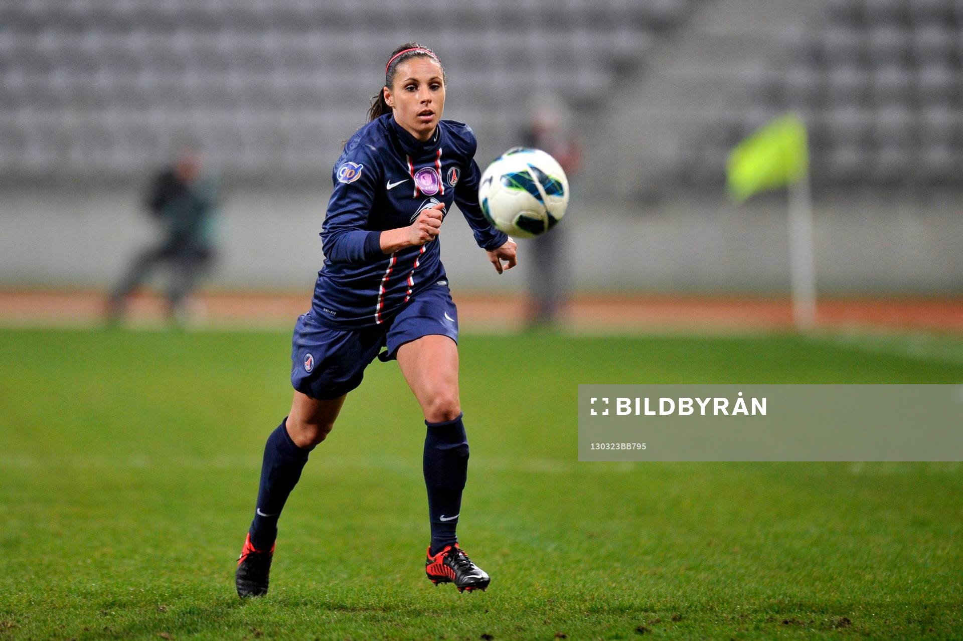 Fotboll, Franska cupen, Dam, Paris Saint Germain - Juvisy: JESSICA HOUARA - 23.03.2013 - Paris Saint Germain / Juvisy - 1/8finale de la Coupe de France Feminine