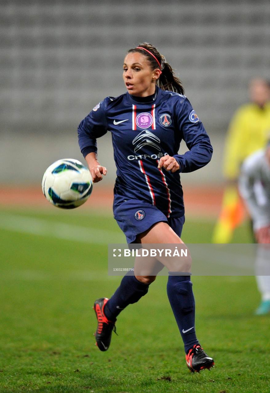 Fotboll, Franska cupen, Dam, Paris Saint Germain - Juvisy: JESSICA HOUARA - 23.03.2013 - Paris Saint Germain / Juvisy - 1/8finale de la Coupe de France Feminine