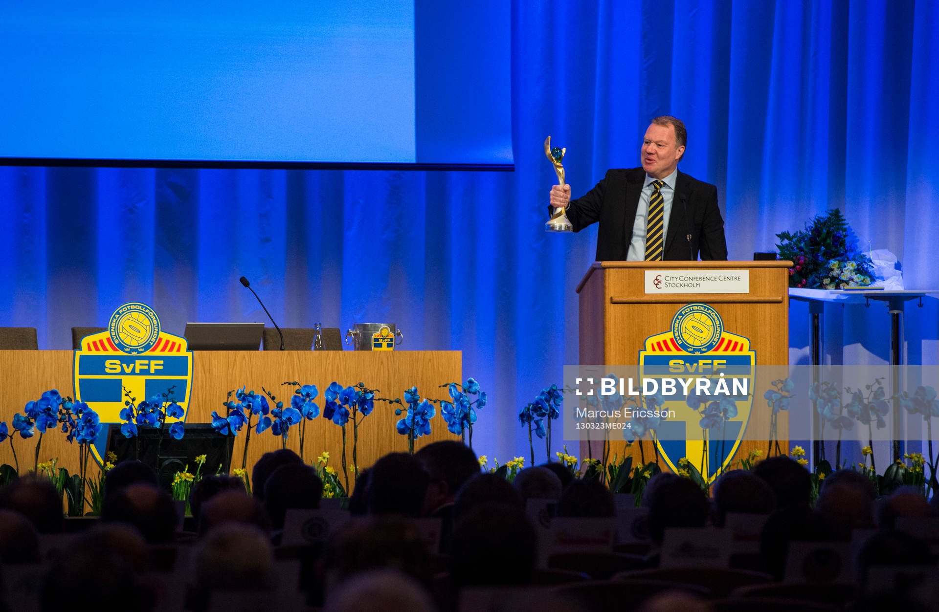 Karl-Erik Nilsson, ordförande Svenska Fotbollförbundet