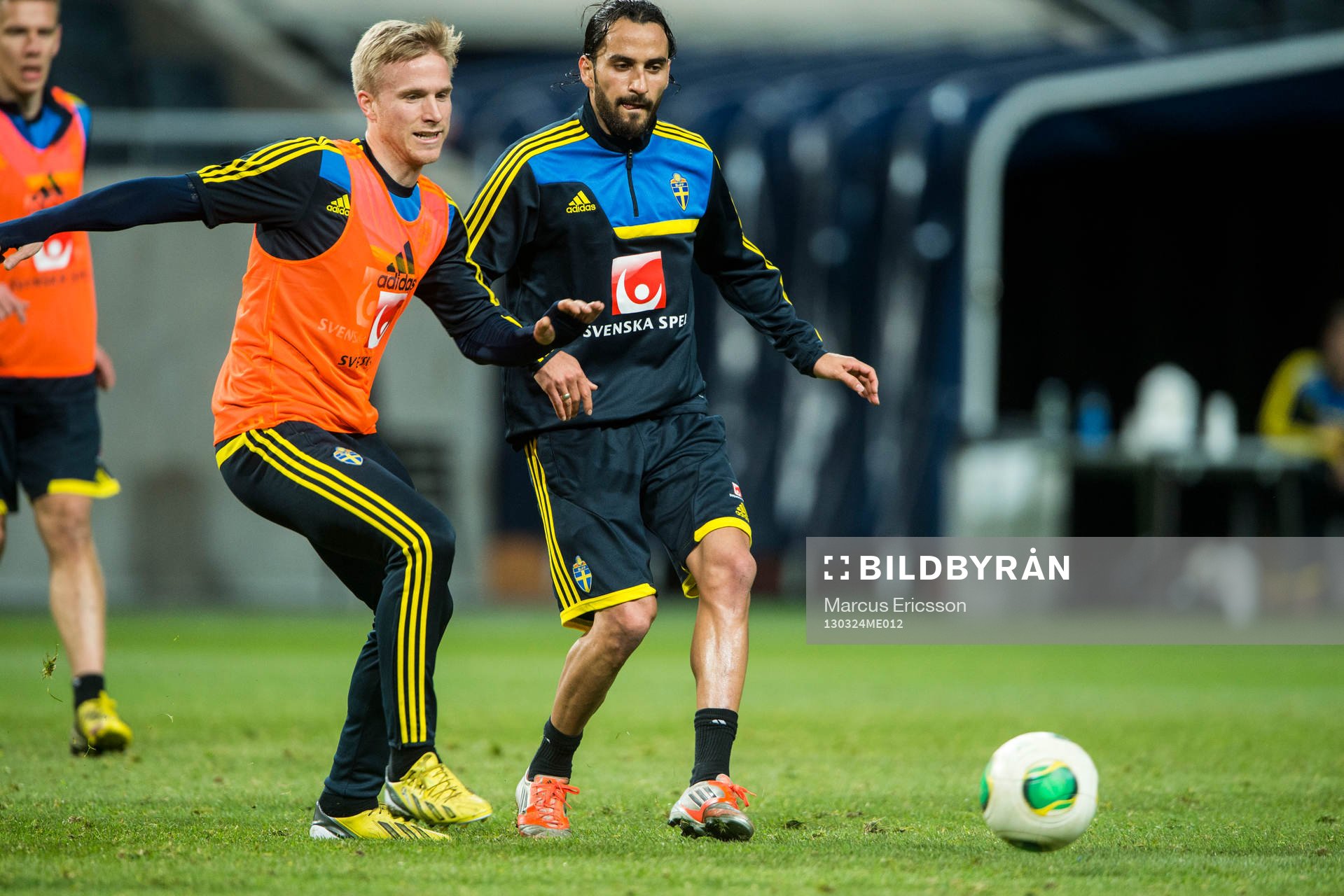 Oscar Wendt och Erkan Zengin