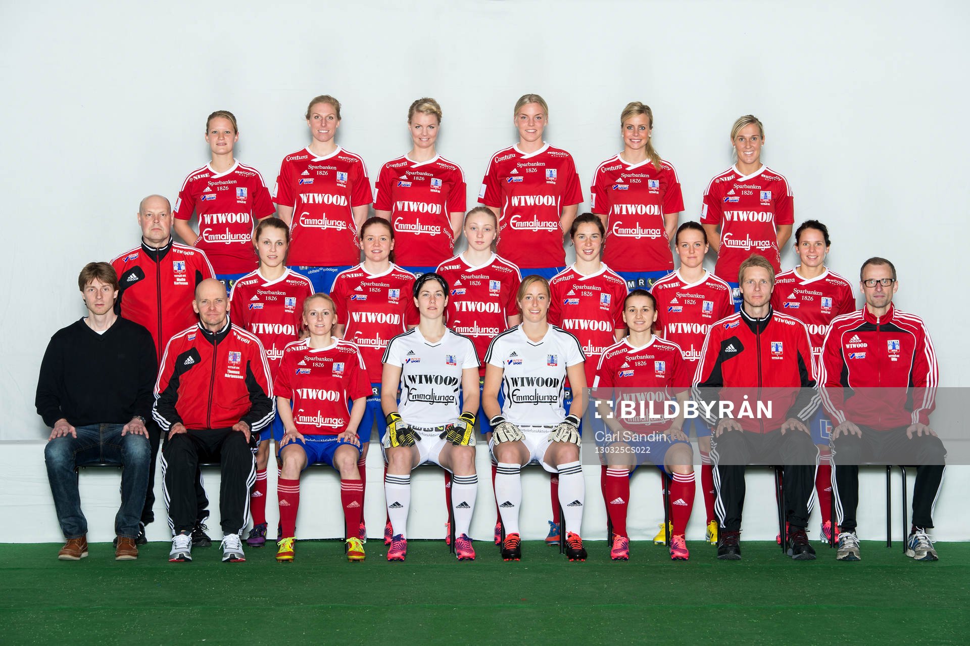 Fotboll, Dam, Damallsvenskan, Lagbild, Vittsjö