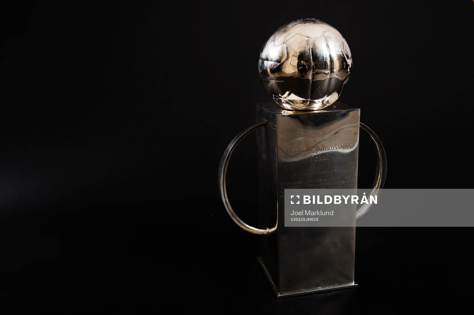 Lennart Johanssons pokal som delas ut till det vinnande