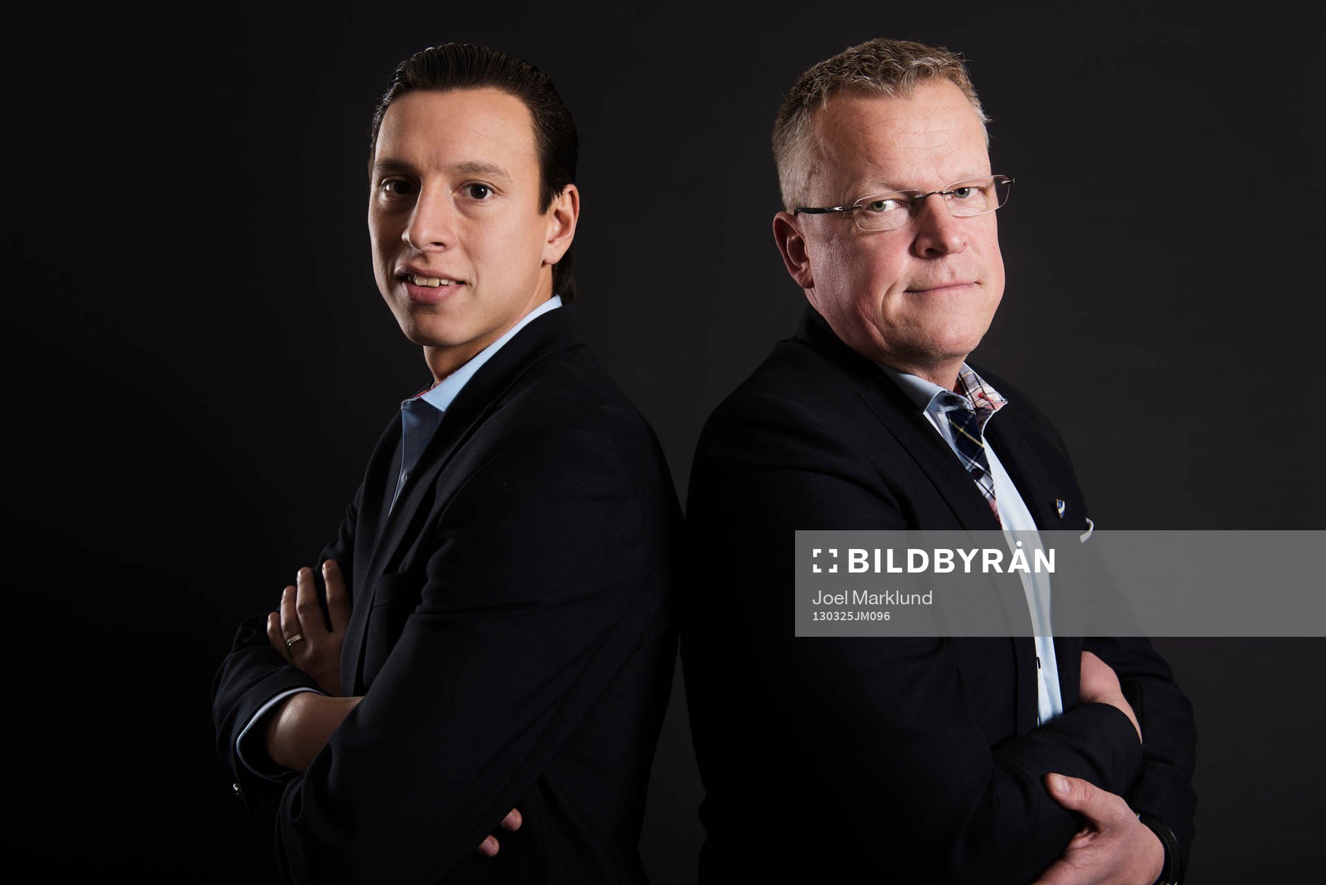 Martin Smedberg-Dalence och Jan Andersson, tränare IFK