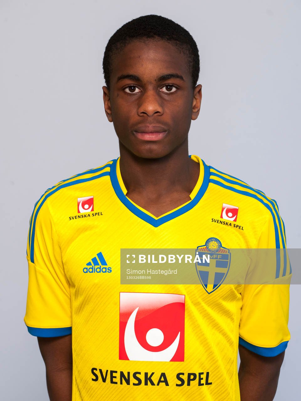 Fotboll, Sverige, porträtt, P16/P97: Alenga Masimango.
