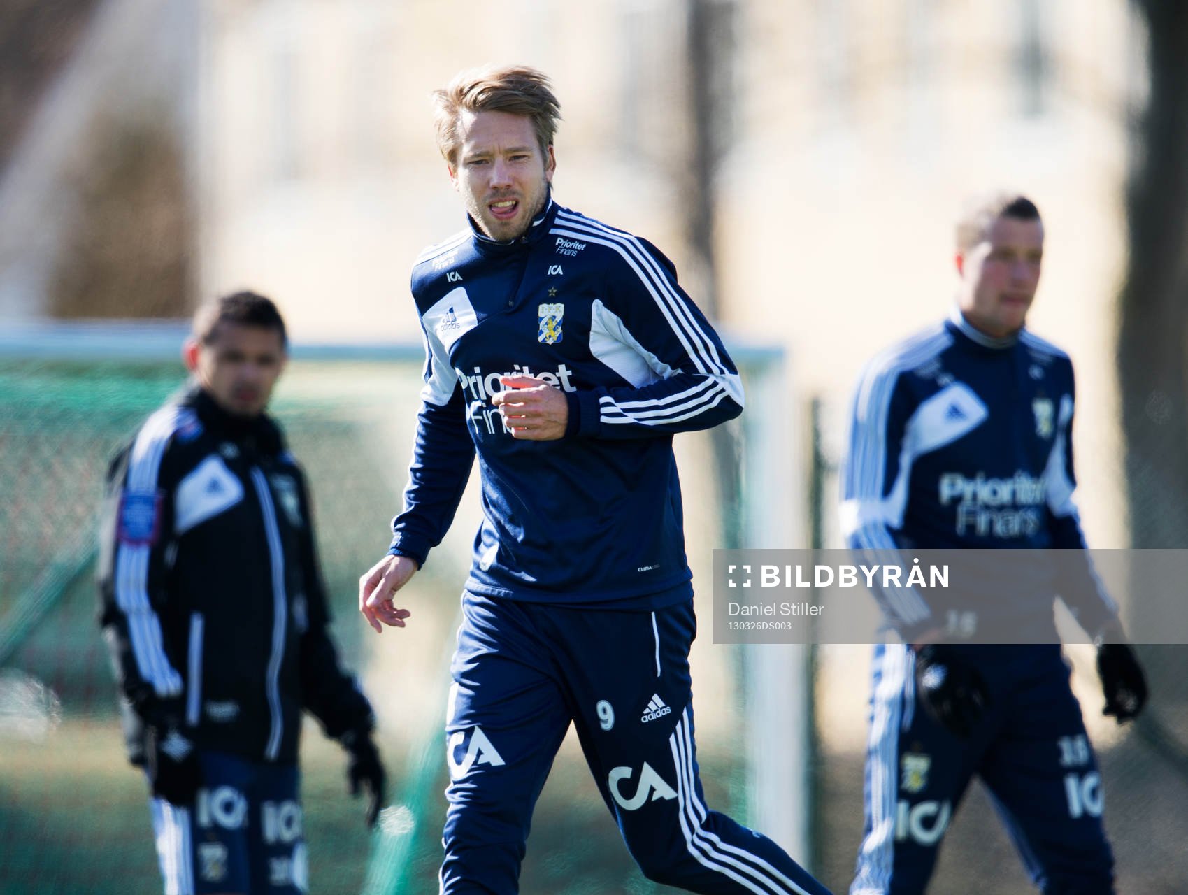 Adam Johansson gör sin första träning med IFK Göteborg