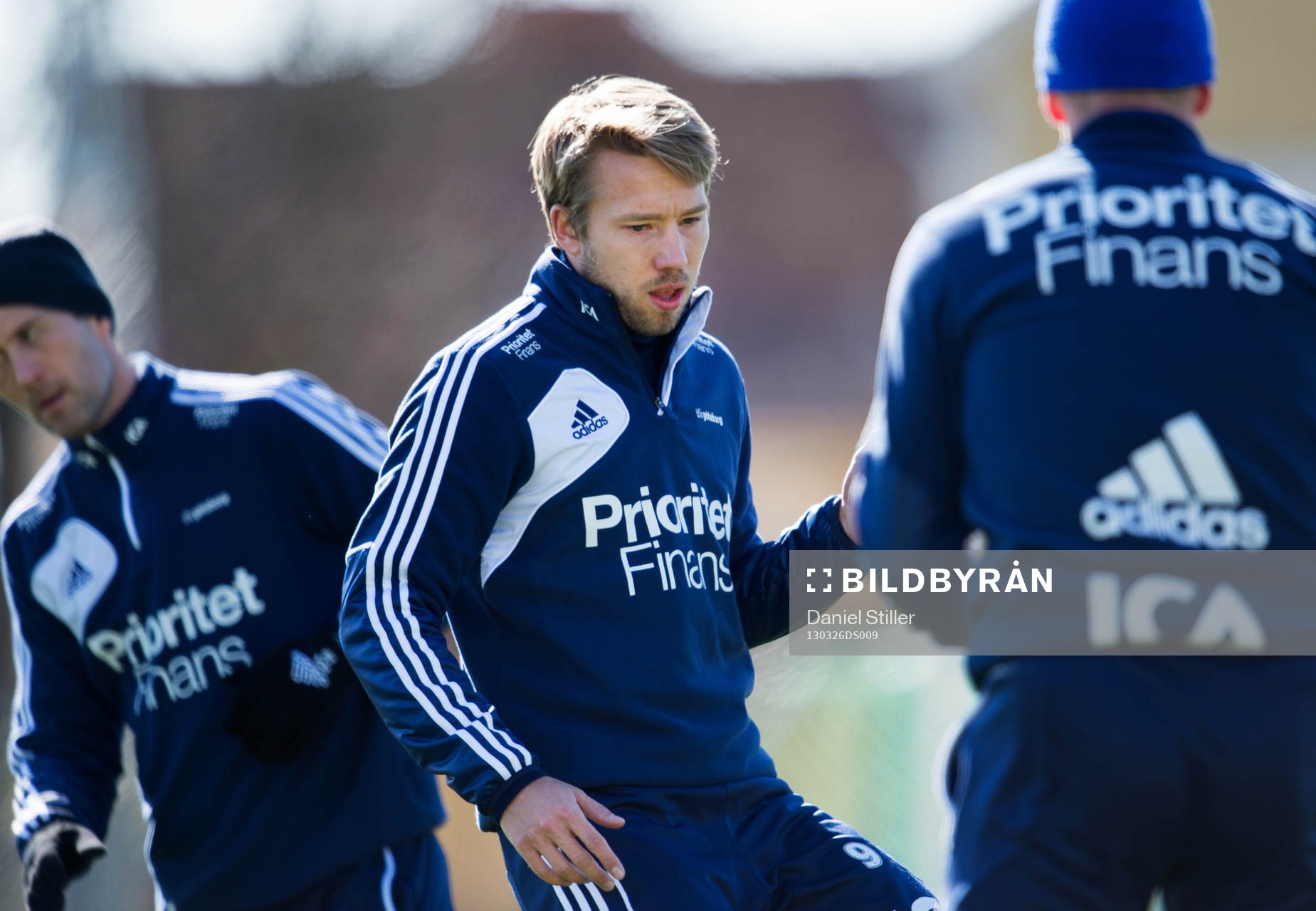 Adam Johansson gör sin första träning med IFK Göteborg