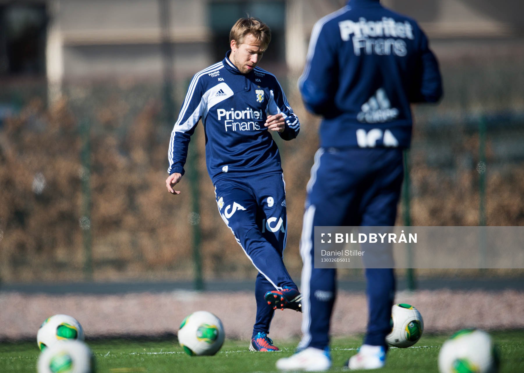 Adam Johansson gör sin första träning med IFK Göteborg