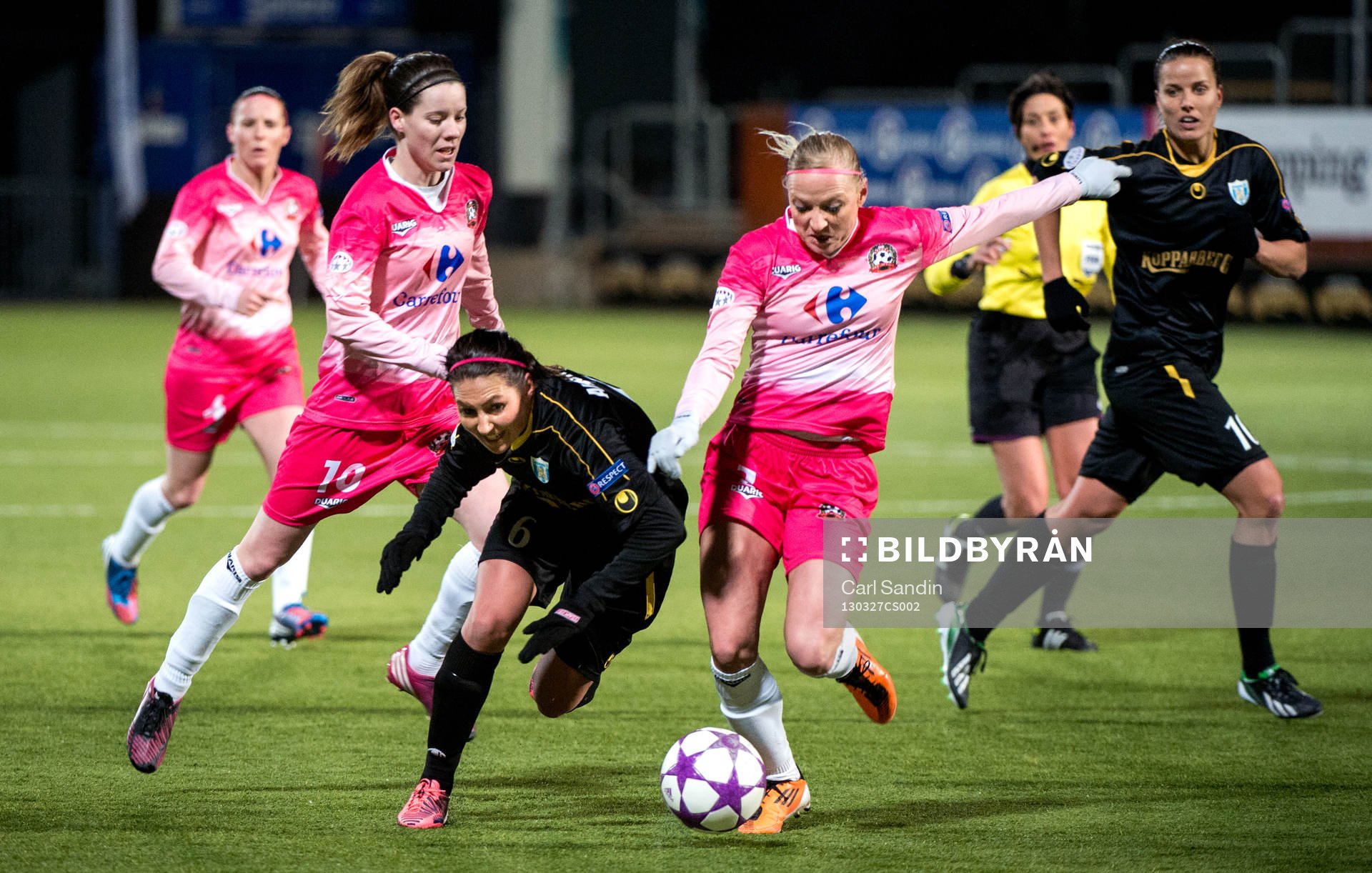 Fotboll, Dam, Champions League, Kopparbergs Göteborg -