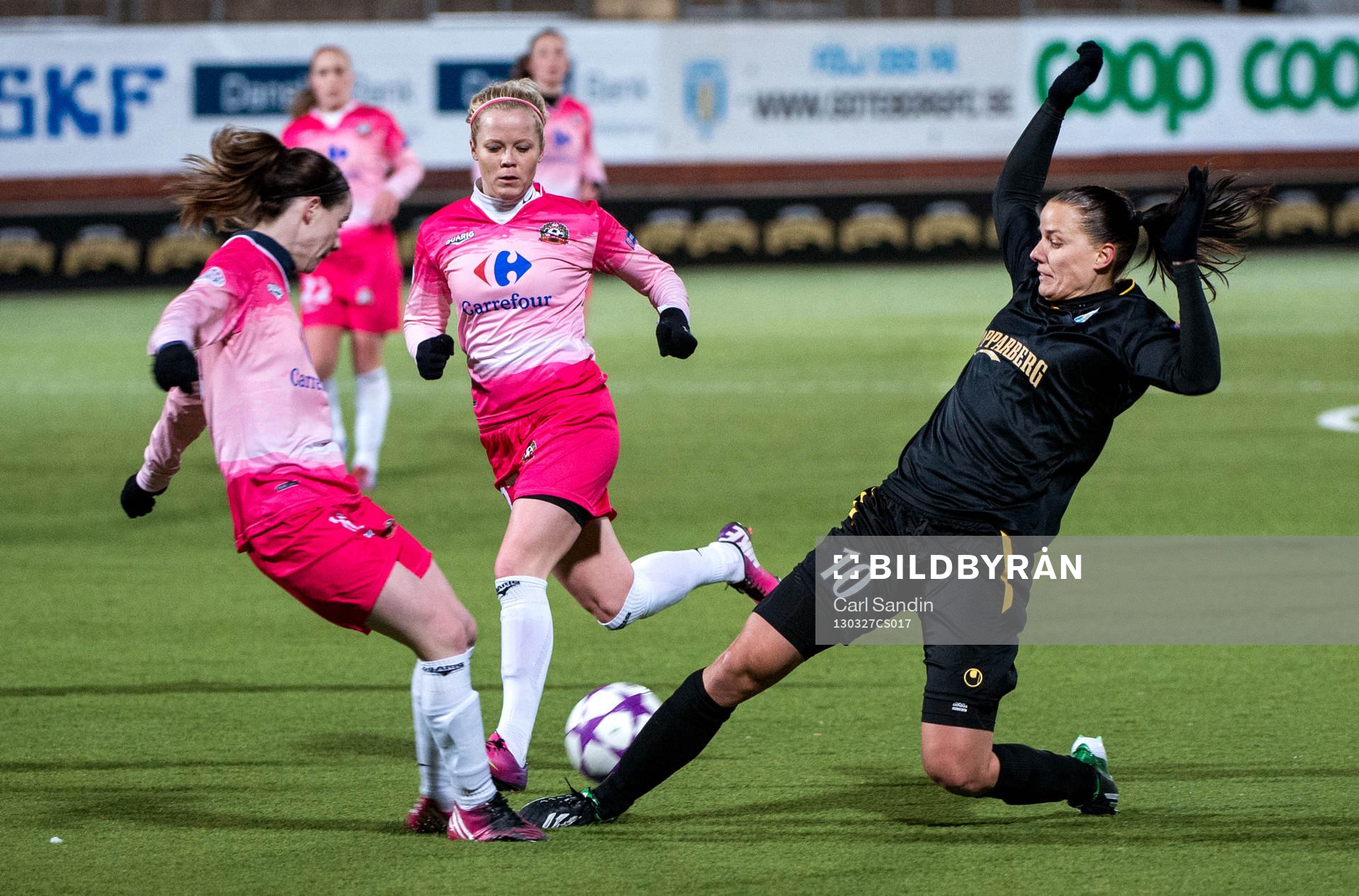 Fotboll, Dam, Champions League, Kopparbergs Göteborg -