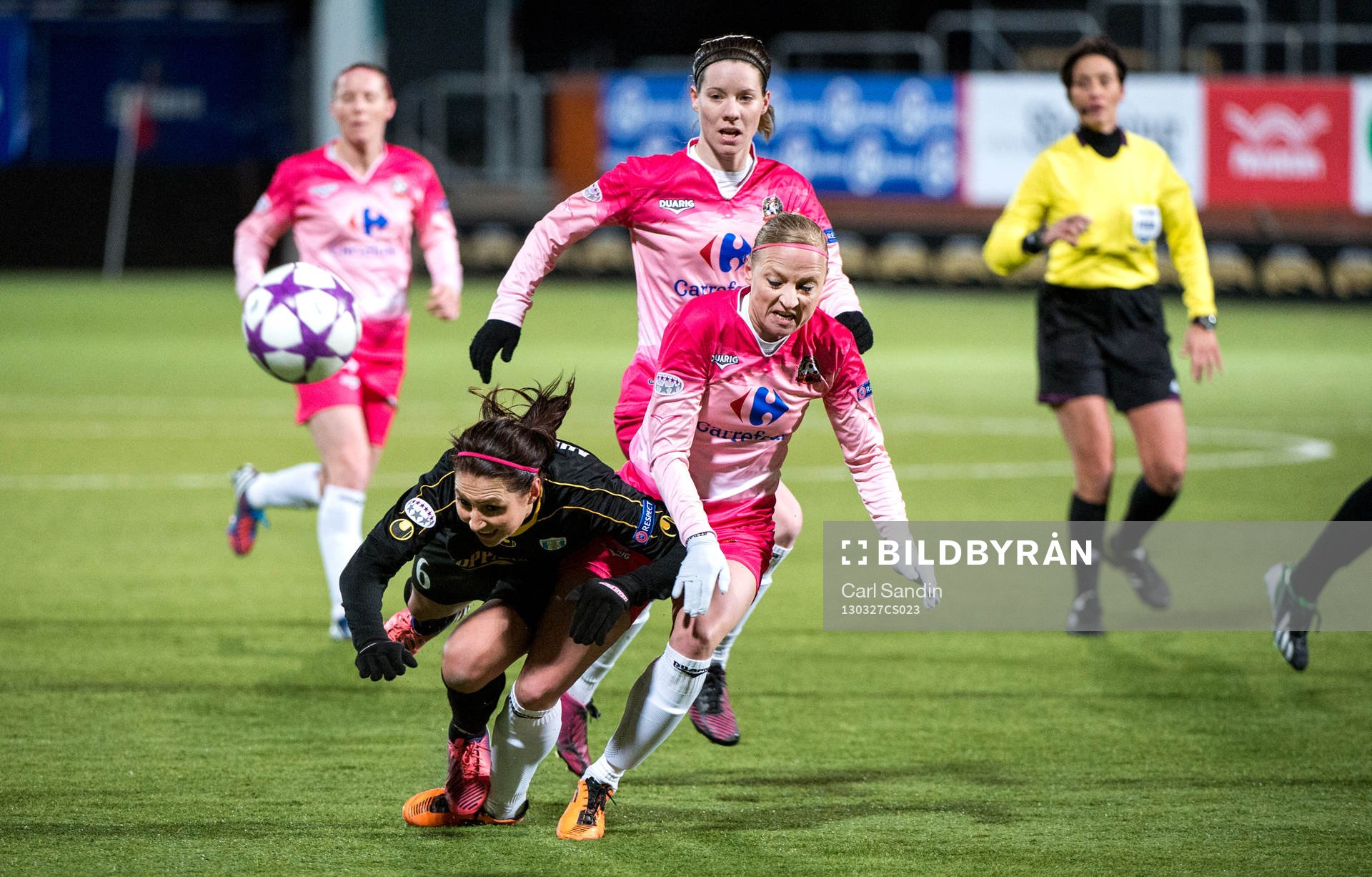 Fotboll, Dam, Champions League, Kopparbergs Göteborg -