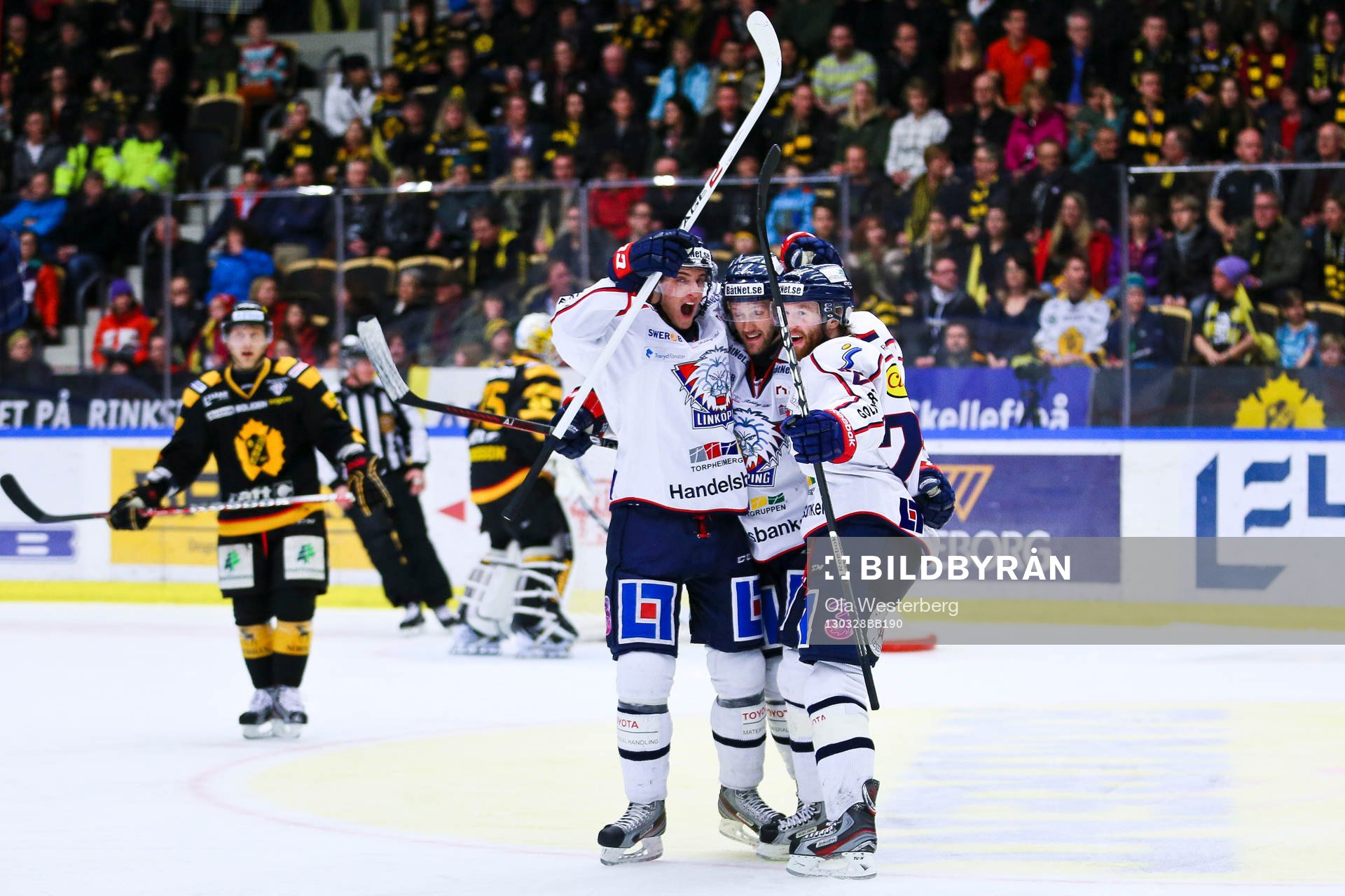 Ishockey, SM-semifinal 1, Skellefteå - Linköping