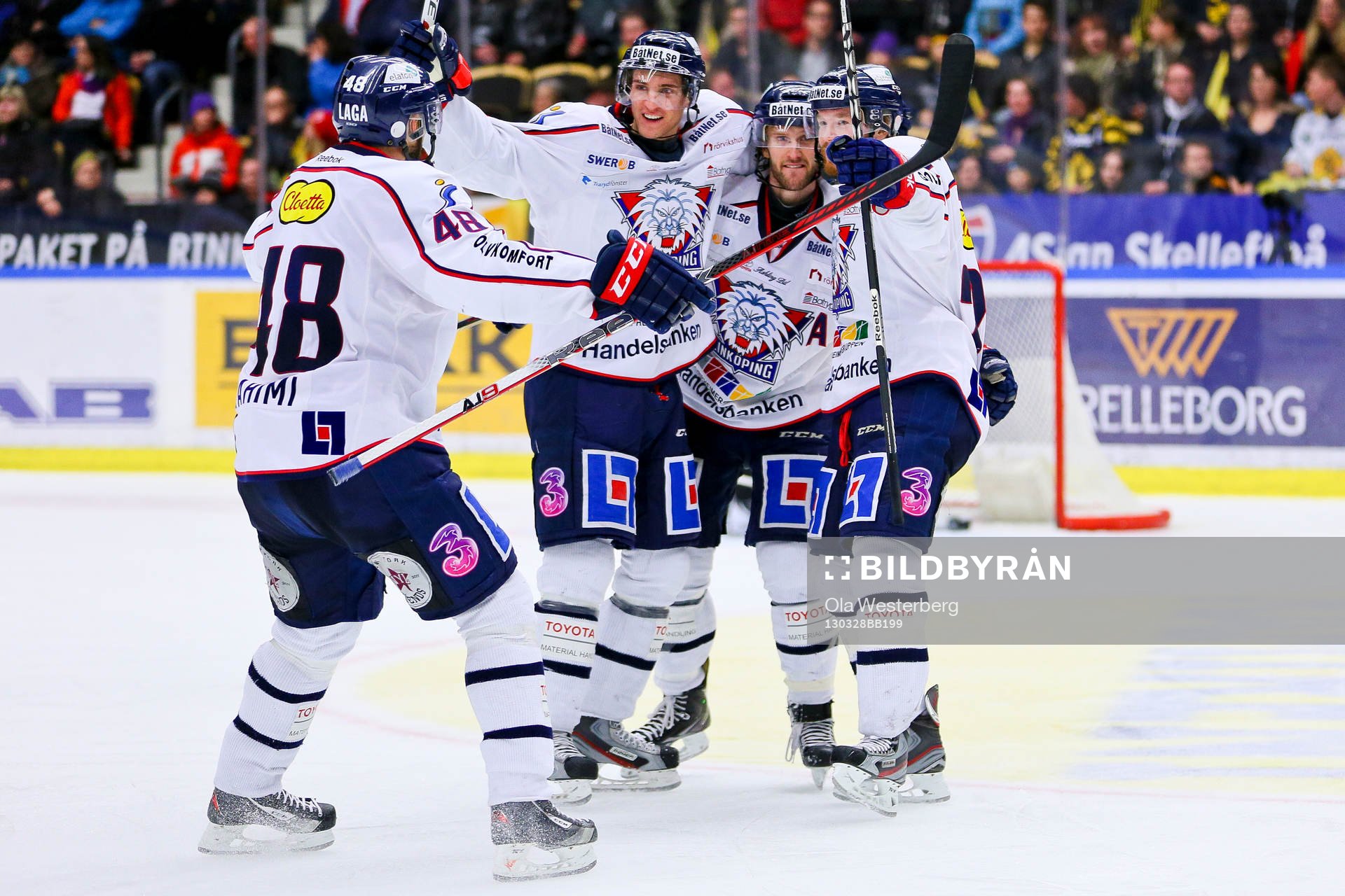 Ishockey, SM-semifinal 1, Skellefteå - Linköping
