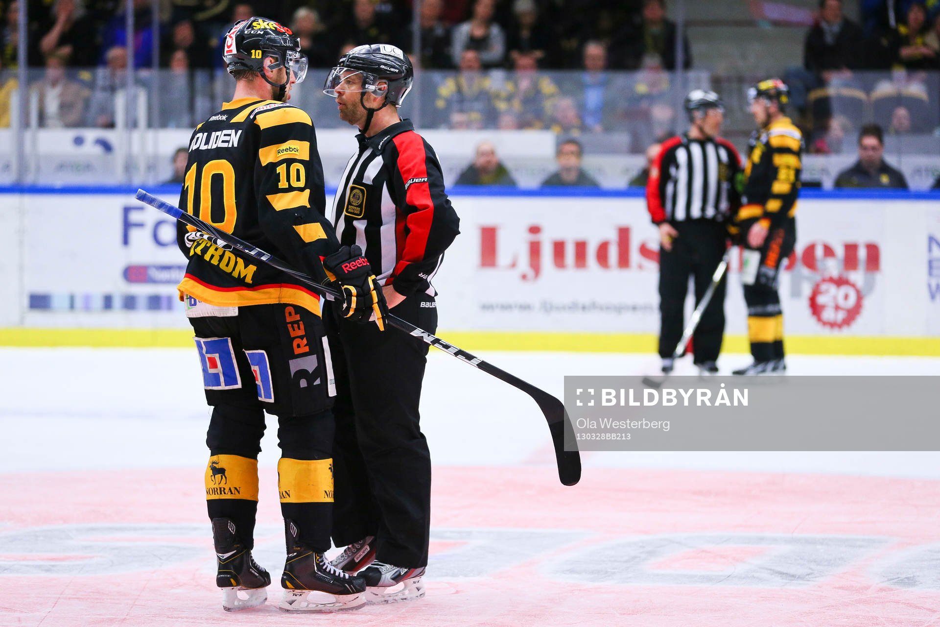 Ishockey, SM-semifinal 1, Skellefteå - Linköping.
