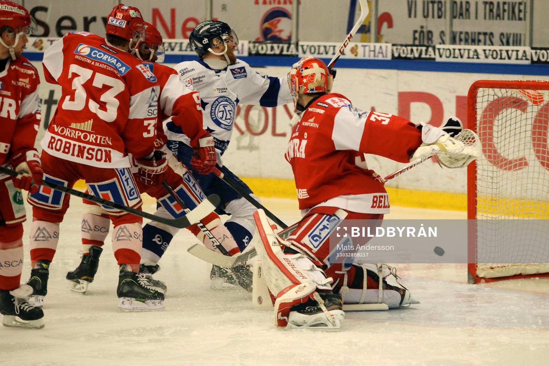 Leksand IF vann med 8-3 mot Timrå IK i Sundsvall