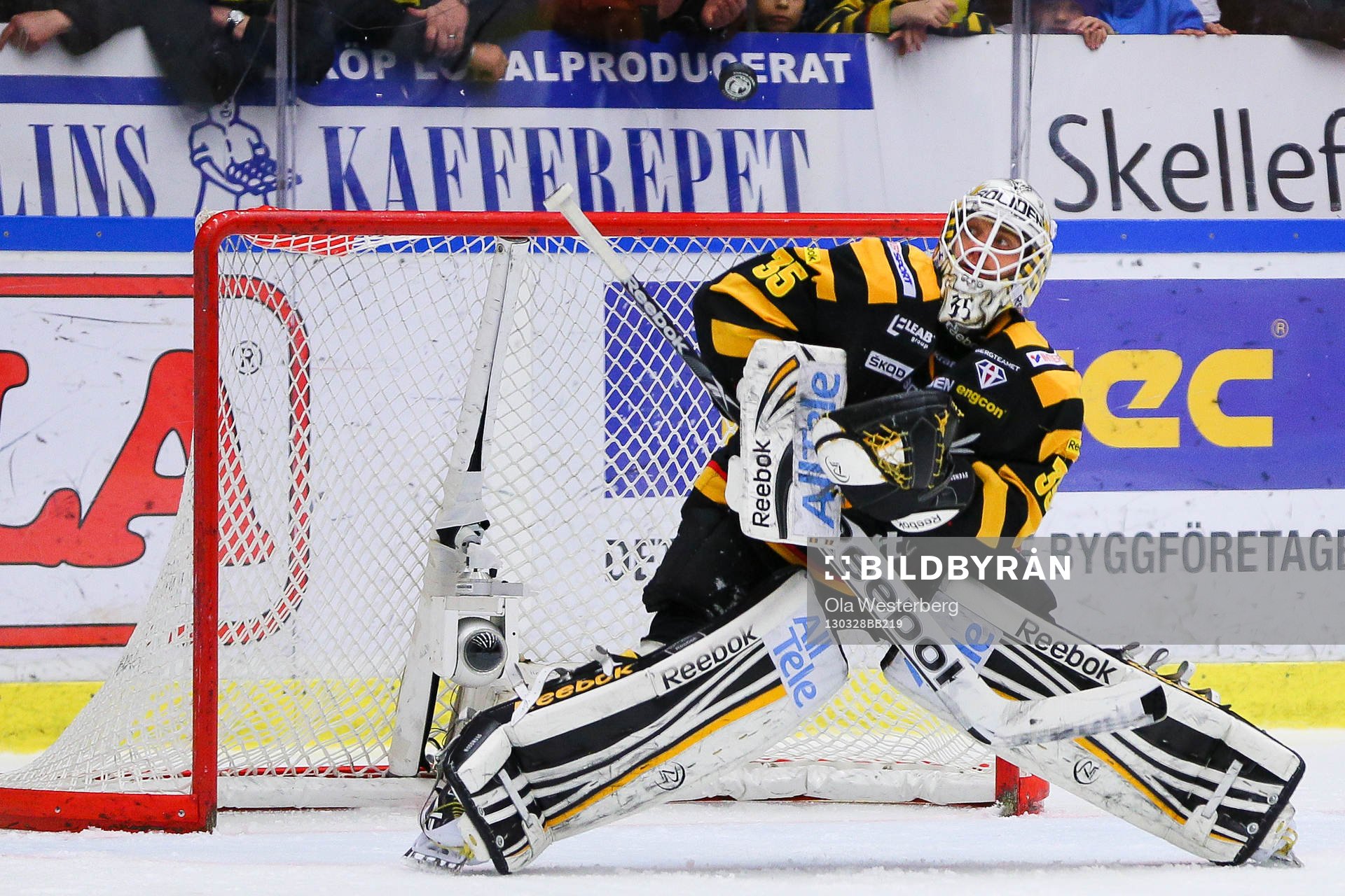 Ishockey, SM-semifinal 1, Skellefteå - Linköping.