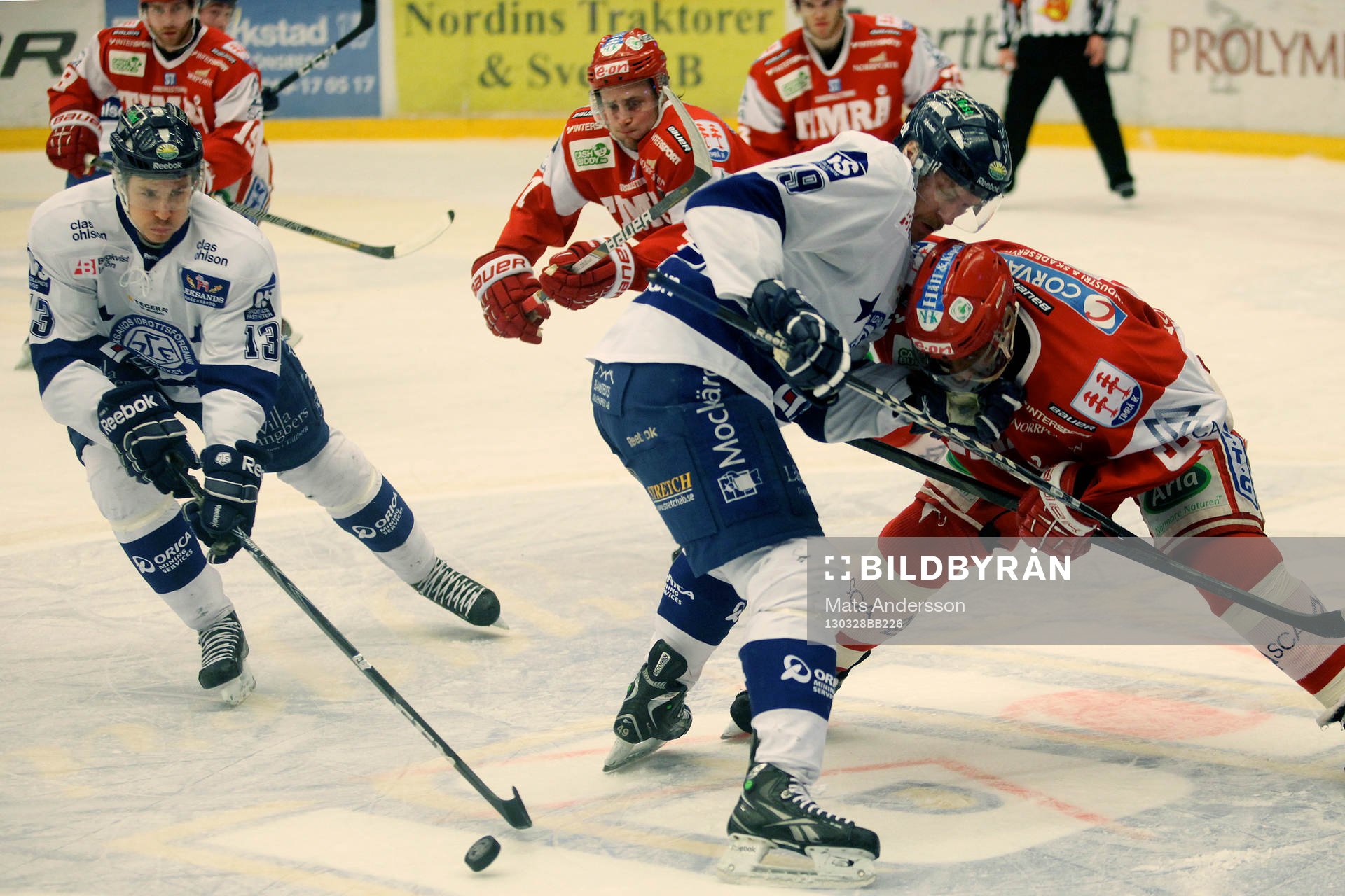 Jon Knuts i Leksand IF. Leksand IF vann med 8-3 mot Timrå