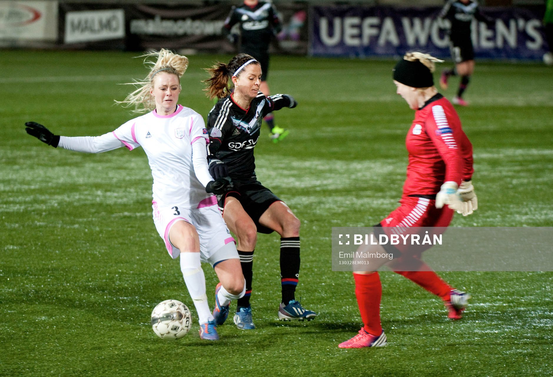 Amanda Ilstedt, Malmö och Lotta Schelin, Lyon och Thora