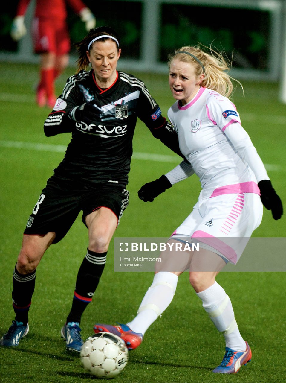 Amanda Ilstedt, Malmö och Lotta Schelin, Lyon