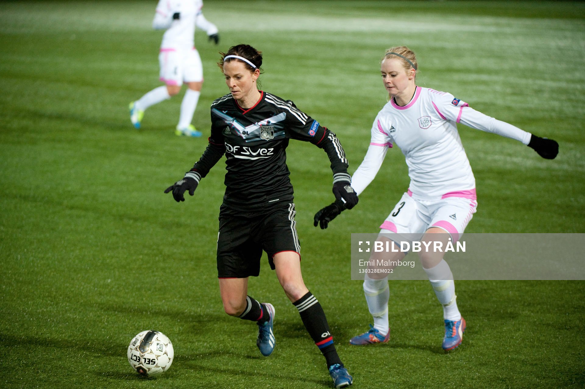 Amanda Ilstedt, Malmö och Lotta Schelin, Lyon