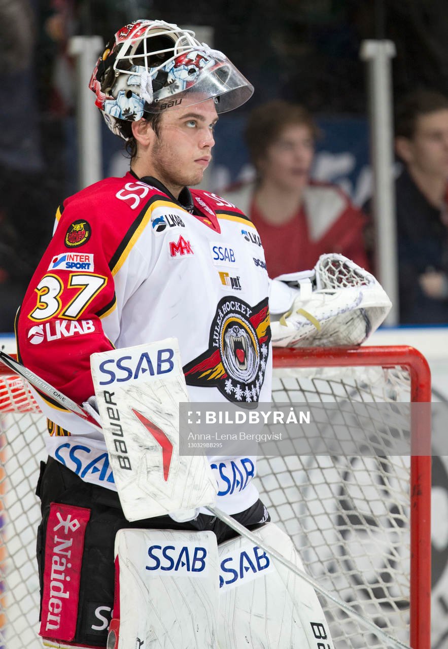Johan Gustafsson, målvakt Luleå HF