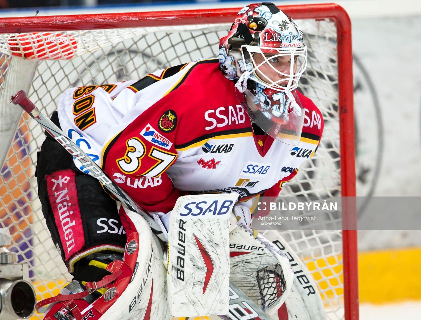 Johan Gustafsson, målvakt Luleå HF