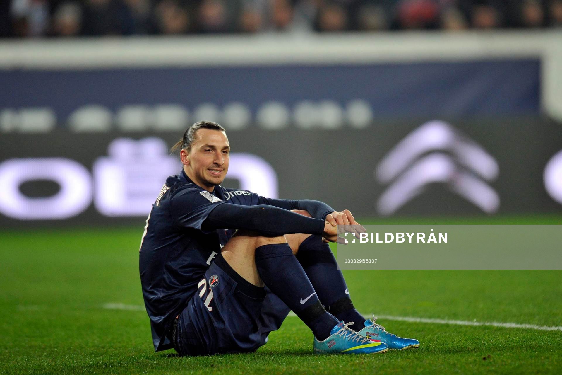 Fotboll, Franska ligan, Paris Saint Germain - Montpellier: Zlatan IBRAHIMOVIC - 29.03.2013 - Paris Saint Germain / Montpellier - 30e journee de Ligue1