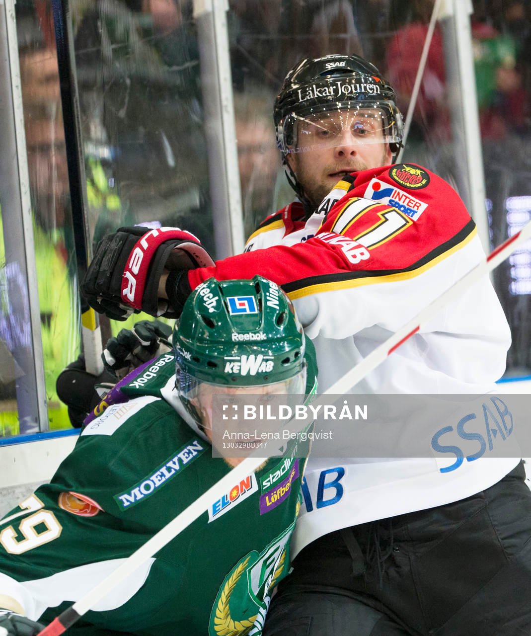 Patrik Lundh, Färjestad ,  Pavel Skrbek, Luleå HF