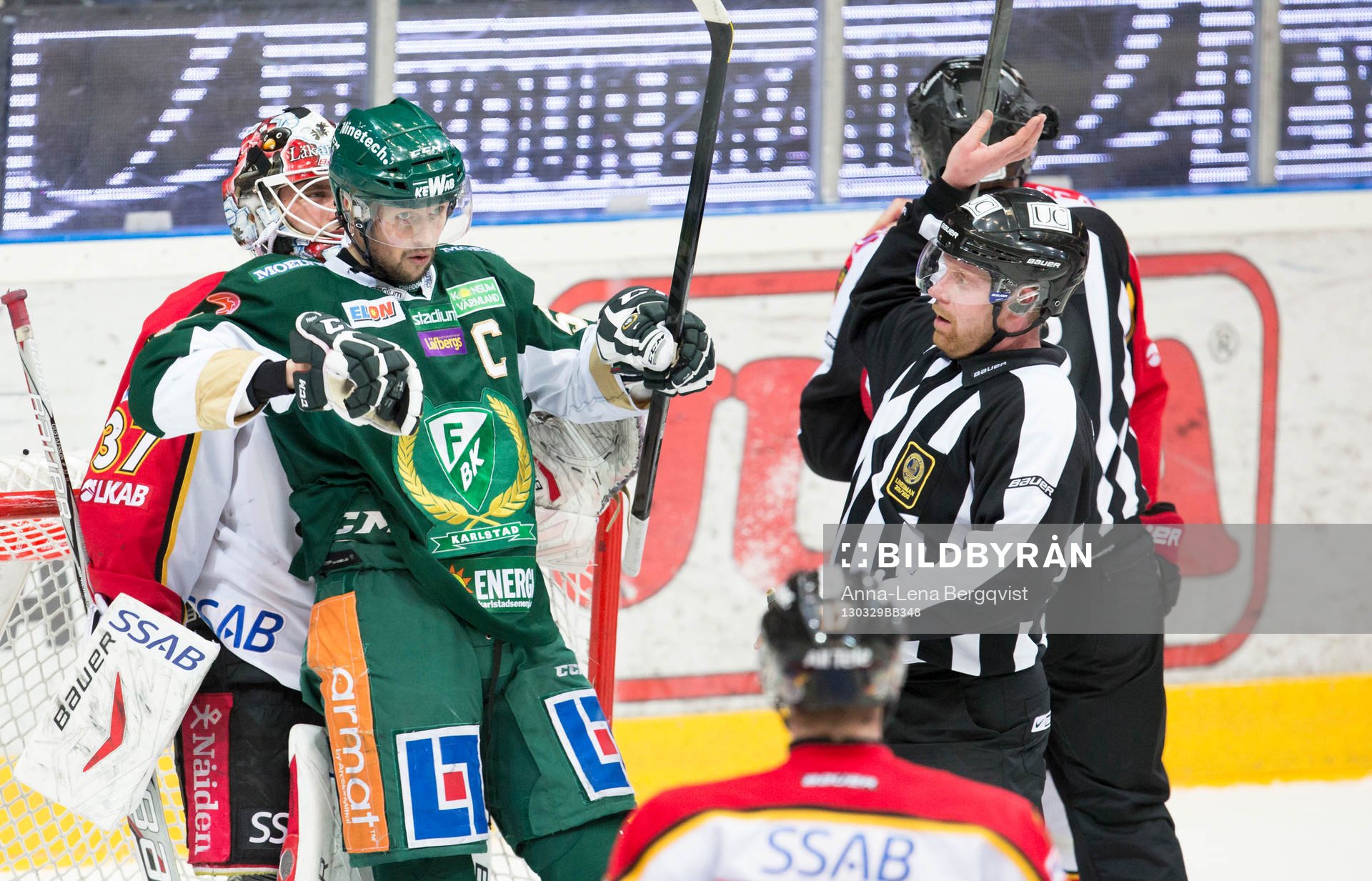 Johan Gustafsson, Luleå HF, målvakt, Rickard Wallin,