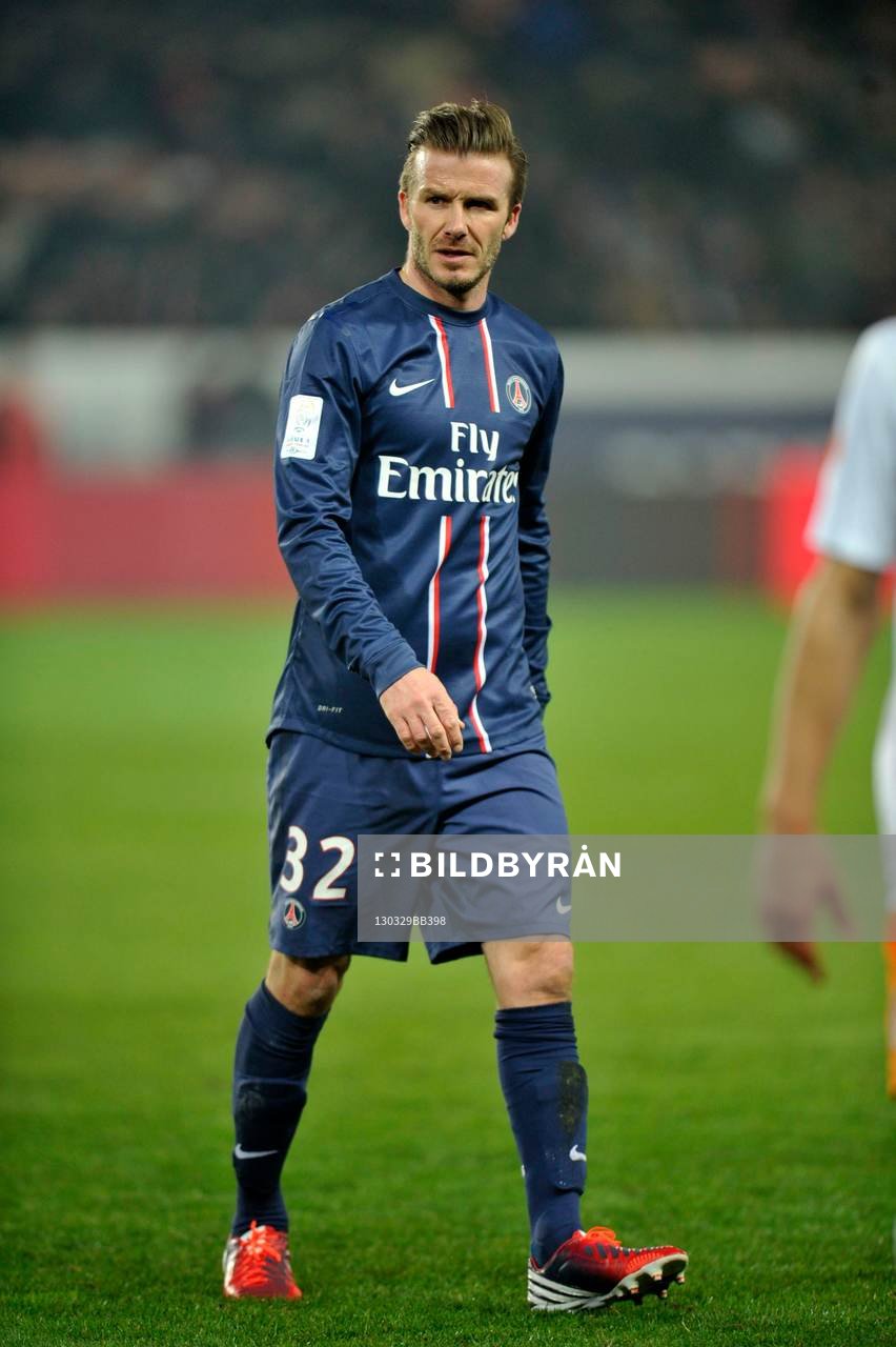 David BECKHAM - 29.03.2013 - Paris Saint Germain /