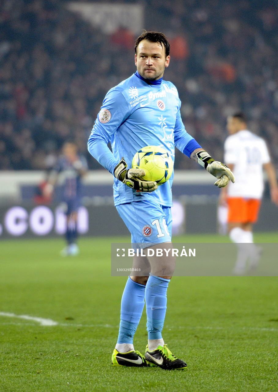 Geoffrey JOURDREN - 29.03.2013 - Paris Saint Germain /