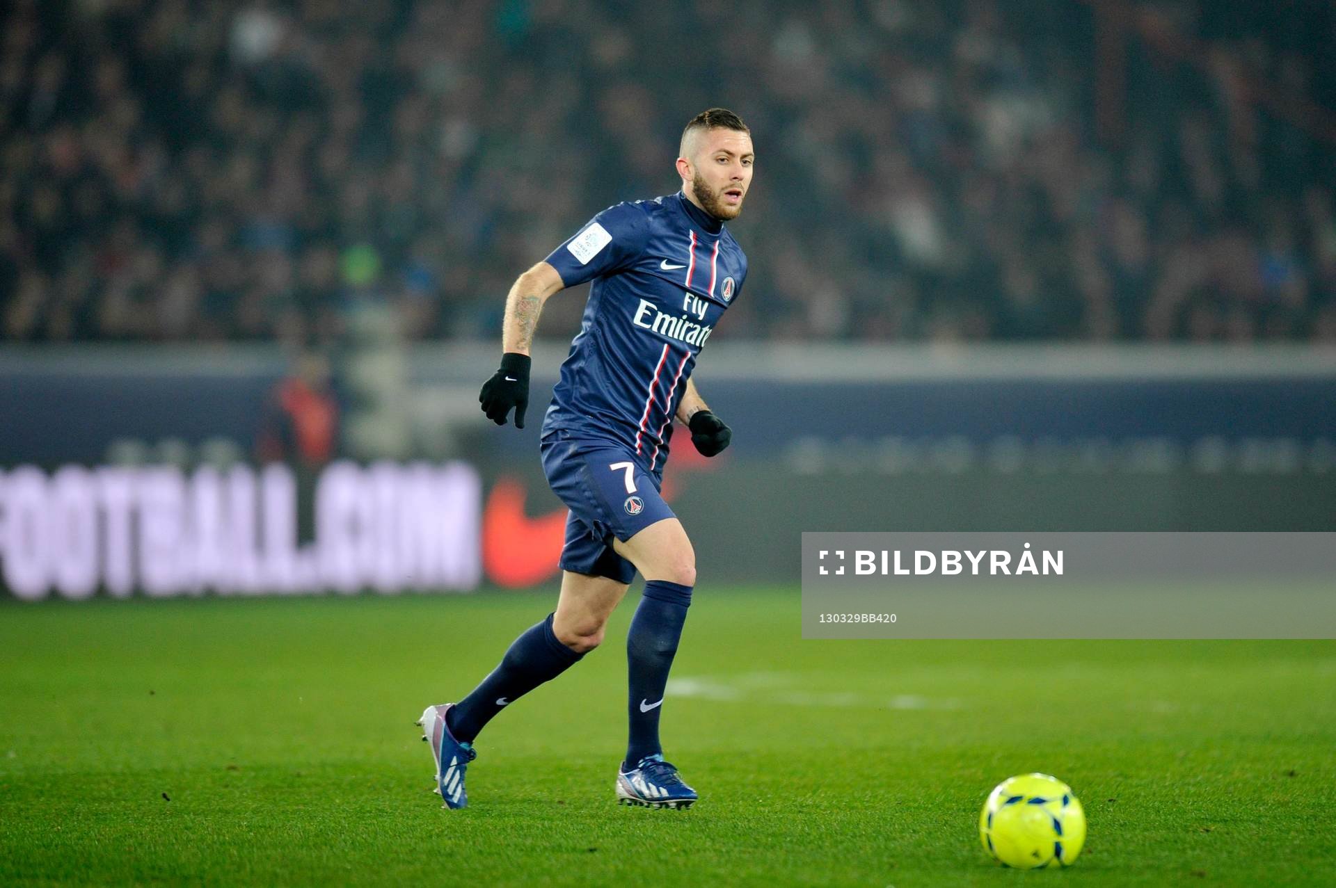 Fotboll, Franska ligan, Paris Saint Germain - Montpellier: Jeremy MENEZ - 29.03.2013 - Paris Saint Germain / Montpellier - 30e journee de Ligue1