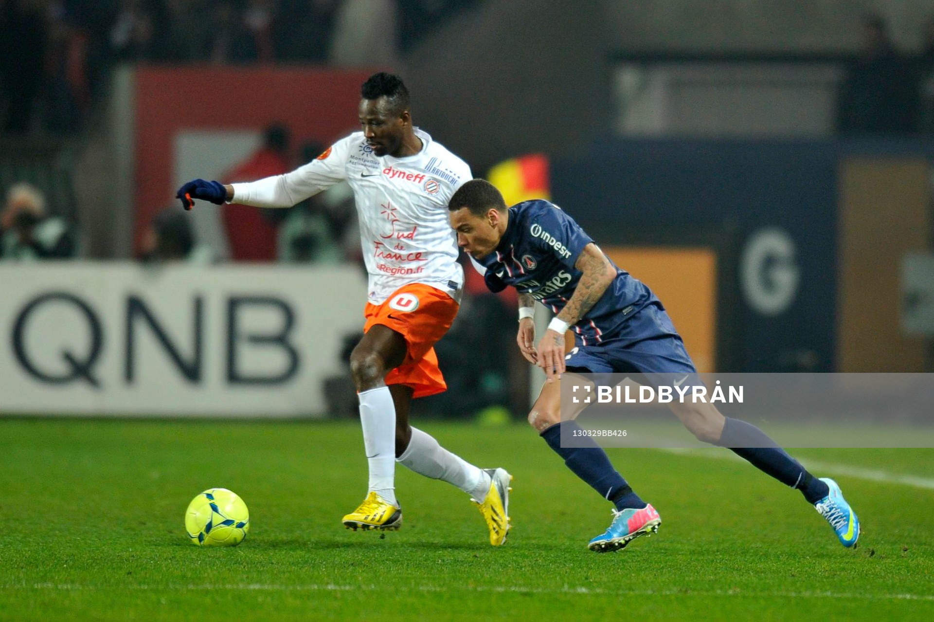 John UTAKA / Gregory VAN DER WIEL - 29.03.2013 - Paris
