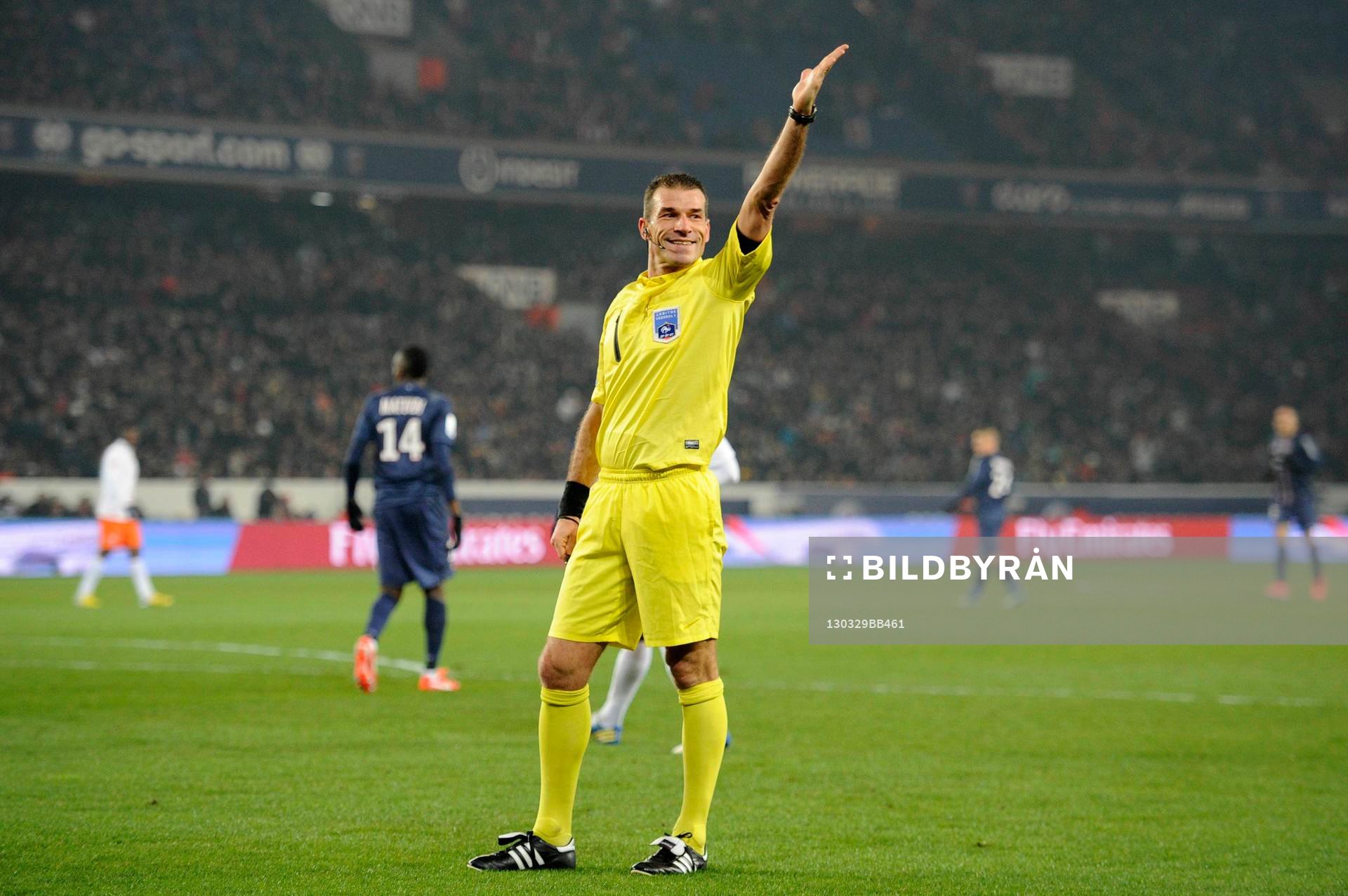 Fotboll, Franska ligan, Paris Saint Germain - Montpellier: Wilfried BIEN - 29.03.2013 - Paris Saint Germain / Montpellier - 30e journee de Ligue1
