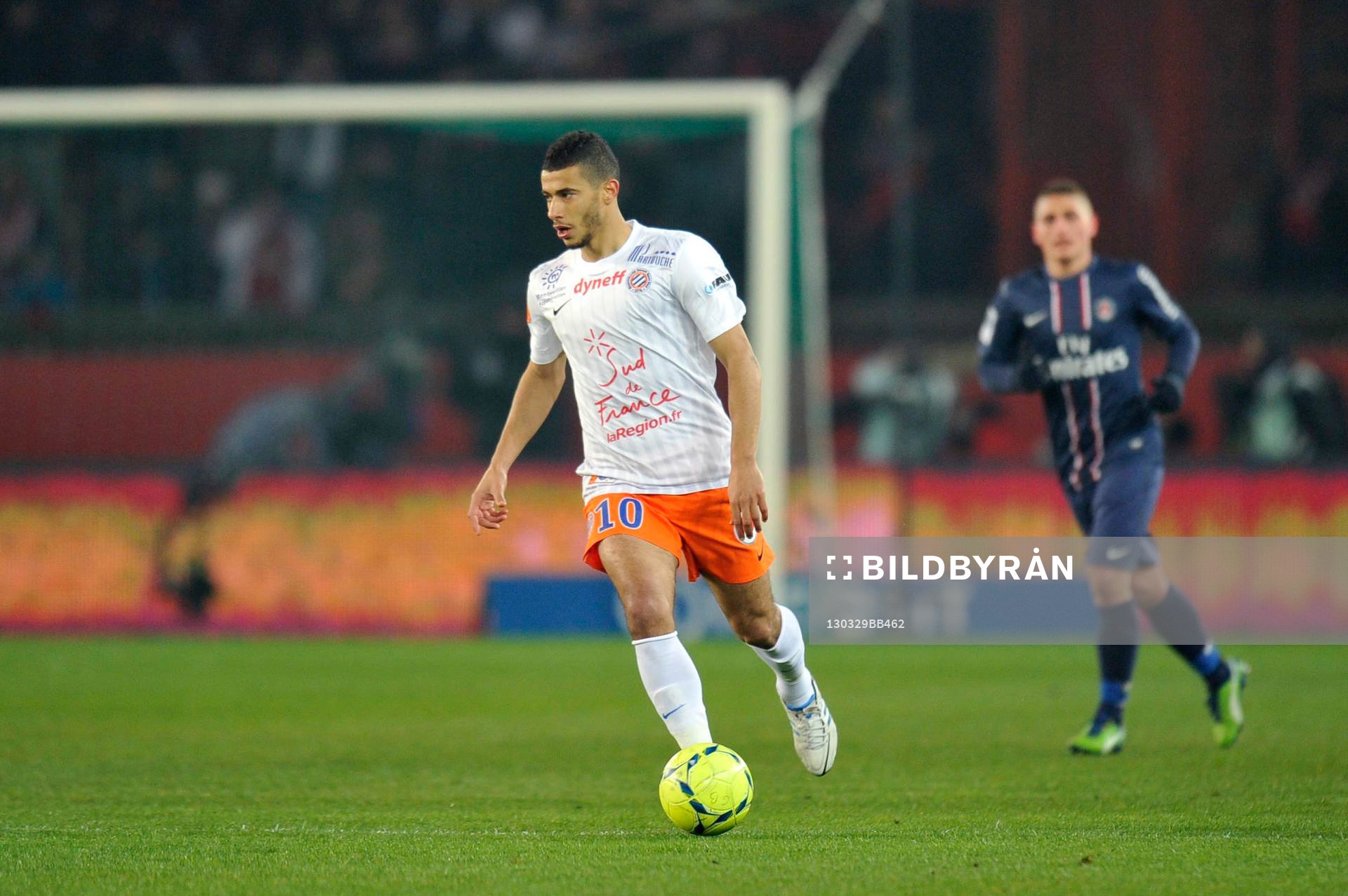 Younes BELHANDA - 29.03.2013 - Paris Saint Germain /