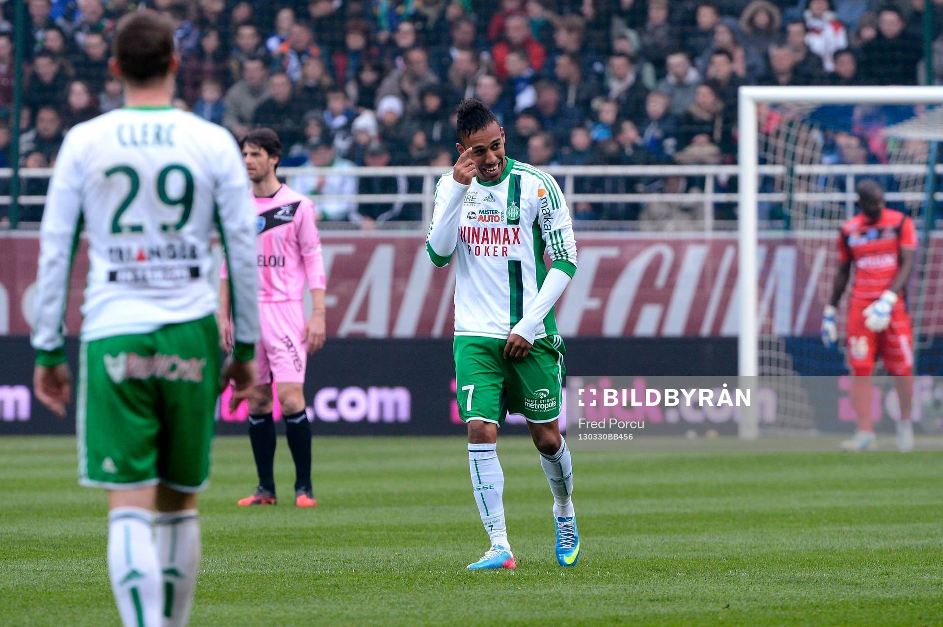 Pierre Emerick AUBAMEYANG - 30.03.2013 - Troyes / Saint
