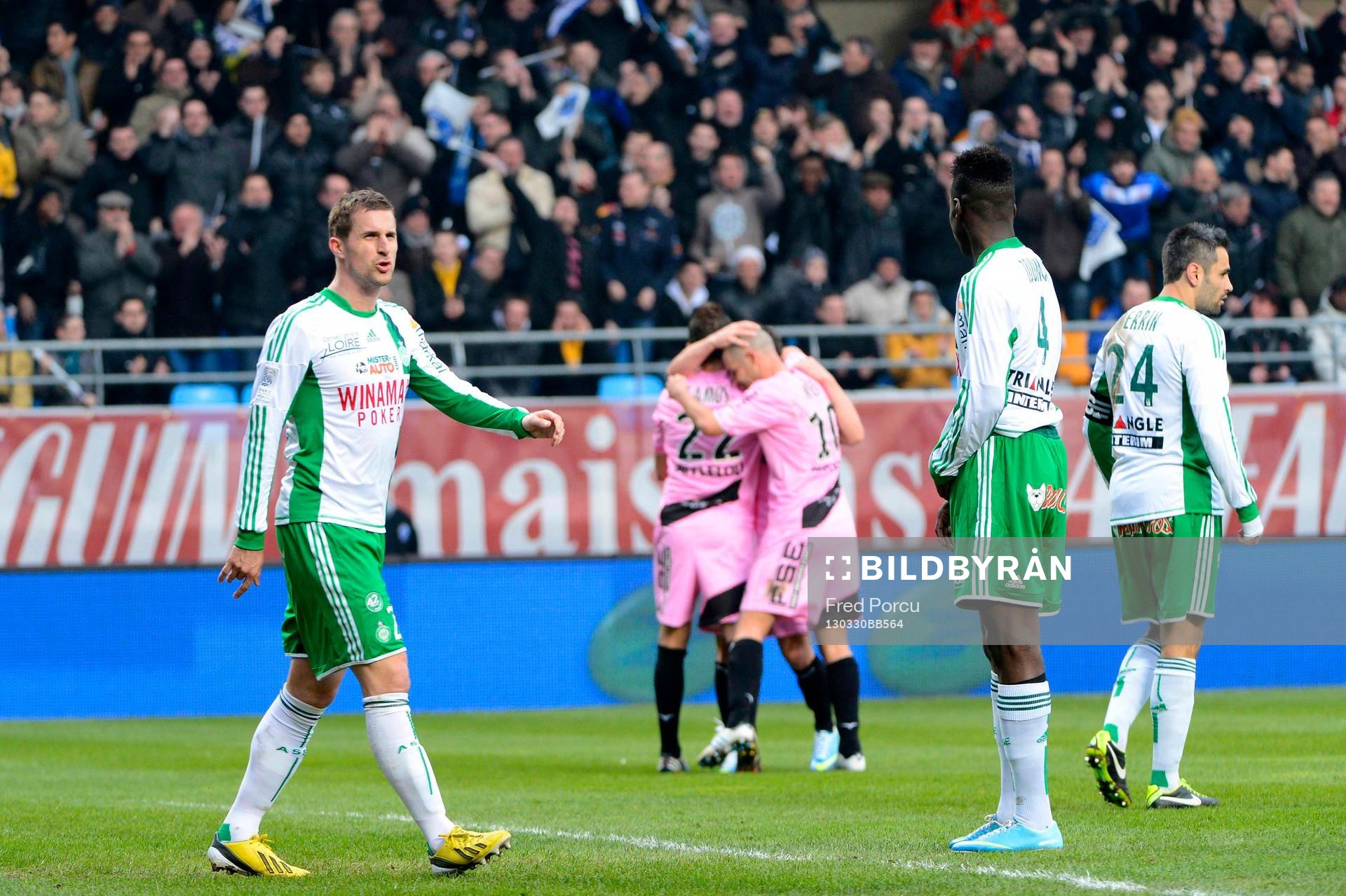 Deception Saint Etienne - Fabien LEMOINE / Kurt ZOUMA /