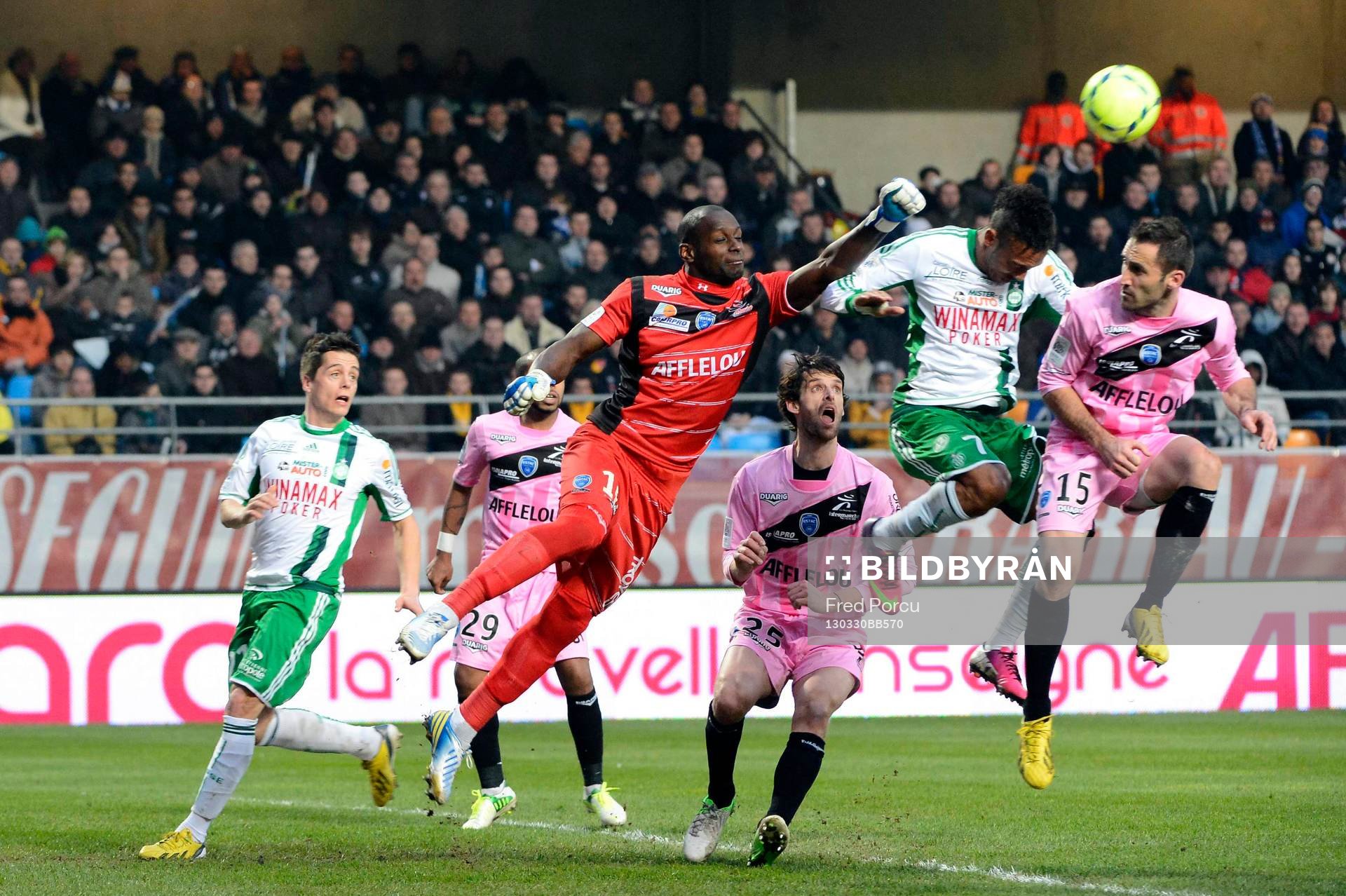 Yohann THURAM / Pierre Emerick AUBAMEYANG - 30.03.2013 -