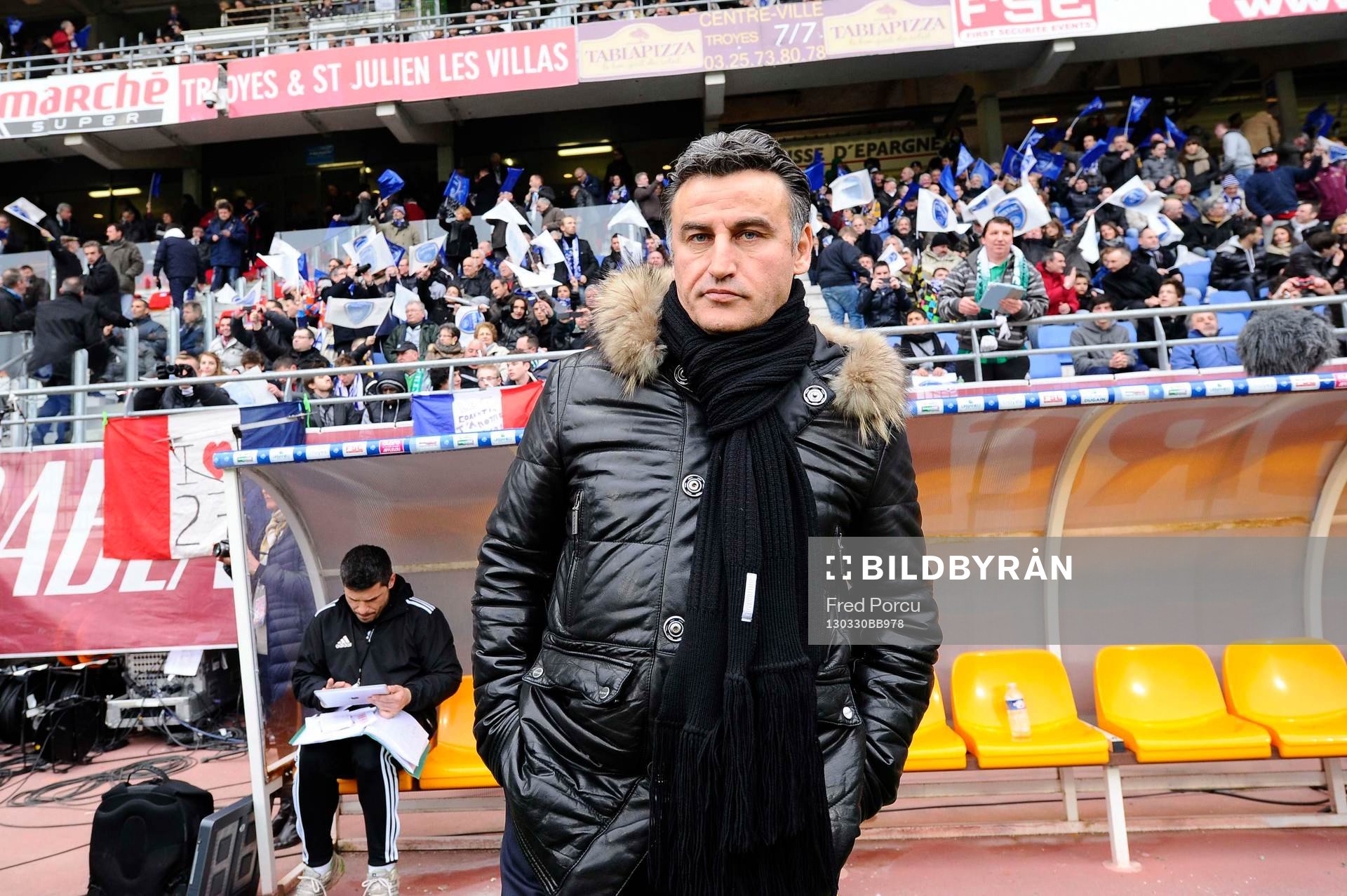 Christophe GALTIER - 30.03.2013 - Troyes / Saint Etienne -