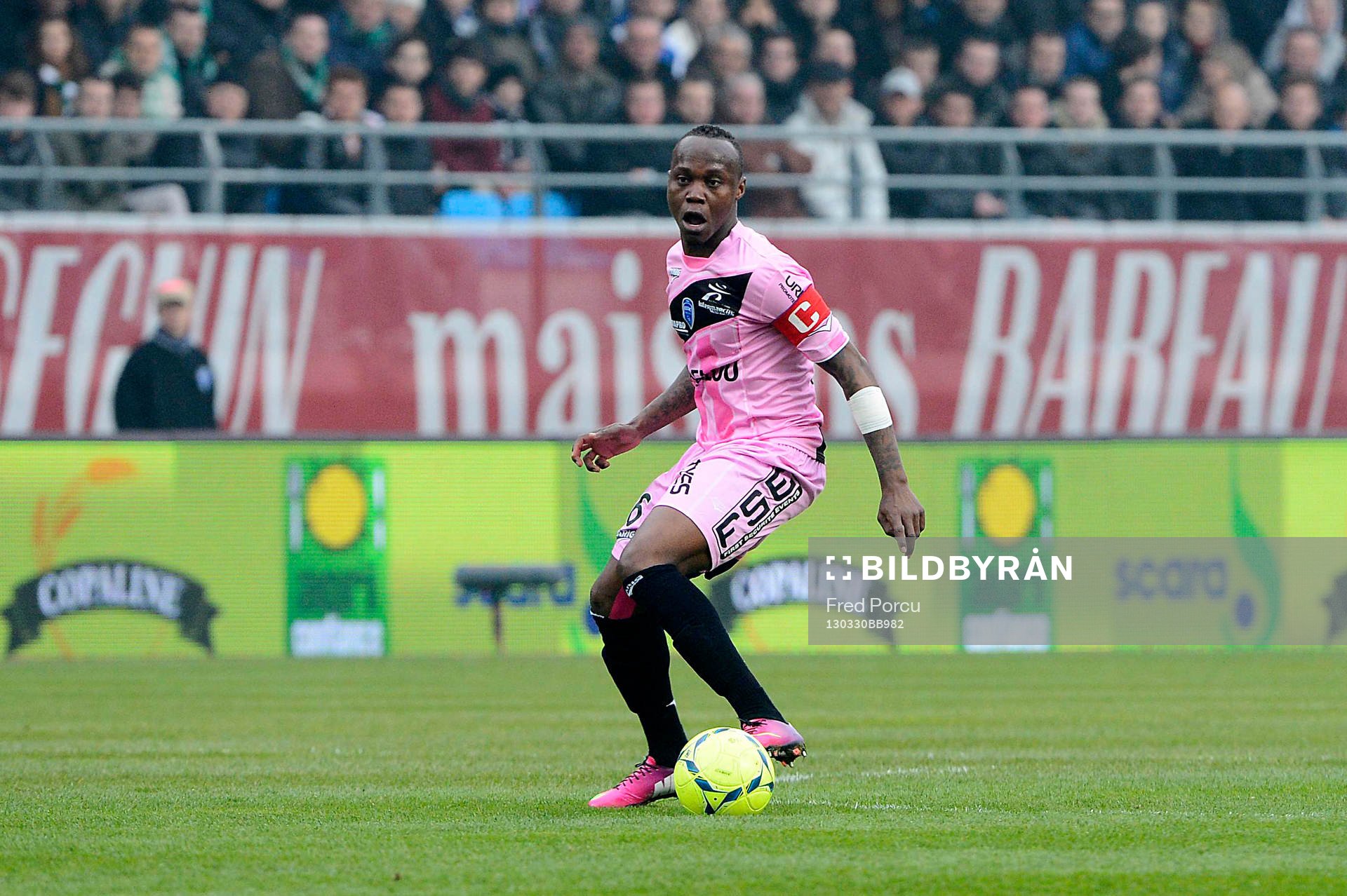 Eloge ENZA YAMISSI  - 30.03.2013 - Troyes / Saint Etienne -