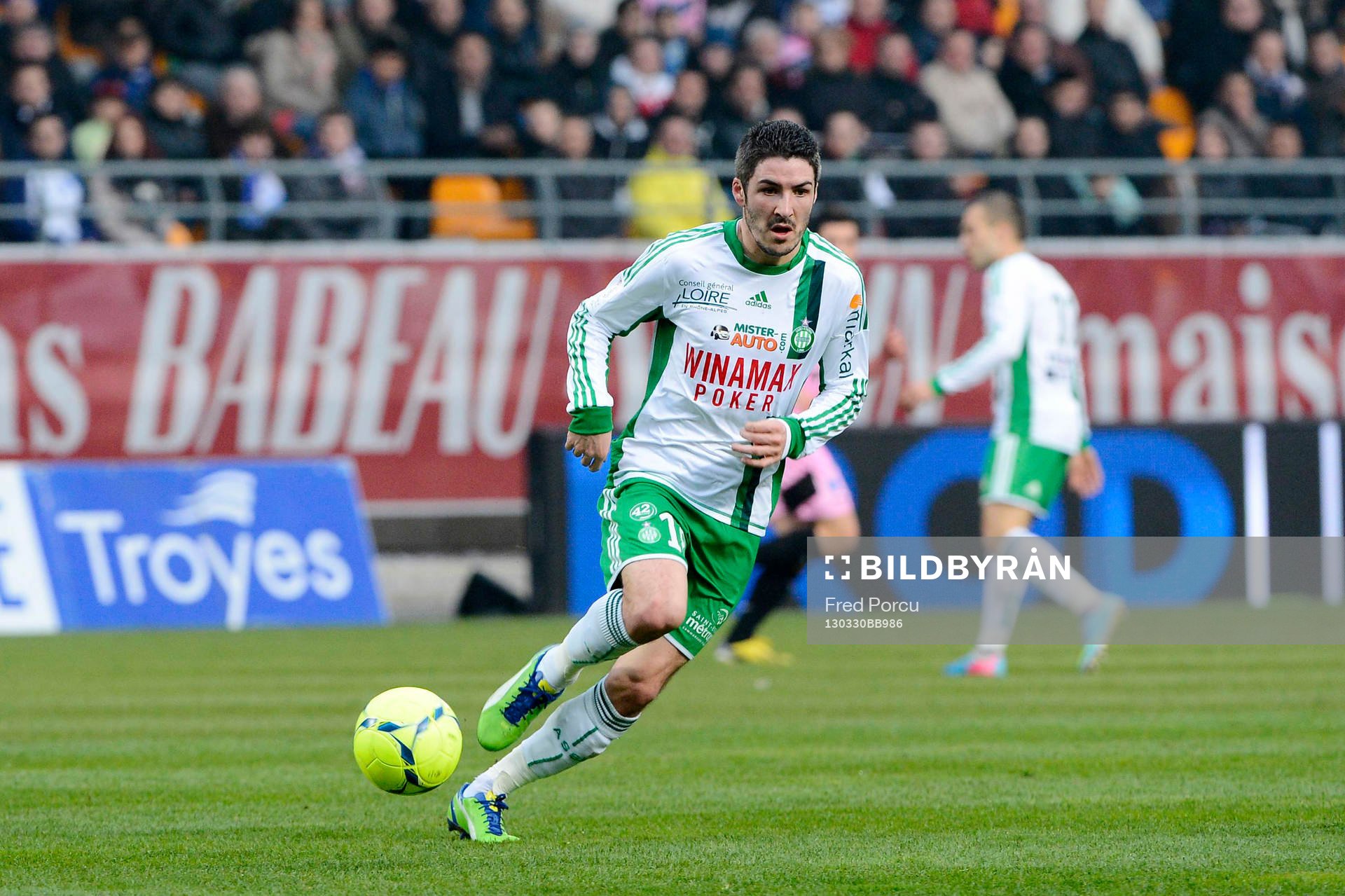Fabien LEMOINE - 30.03.2013 - Troyes / Saint Etienne -