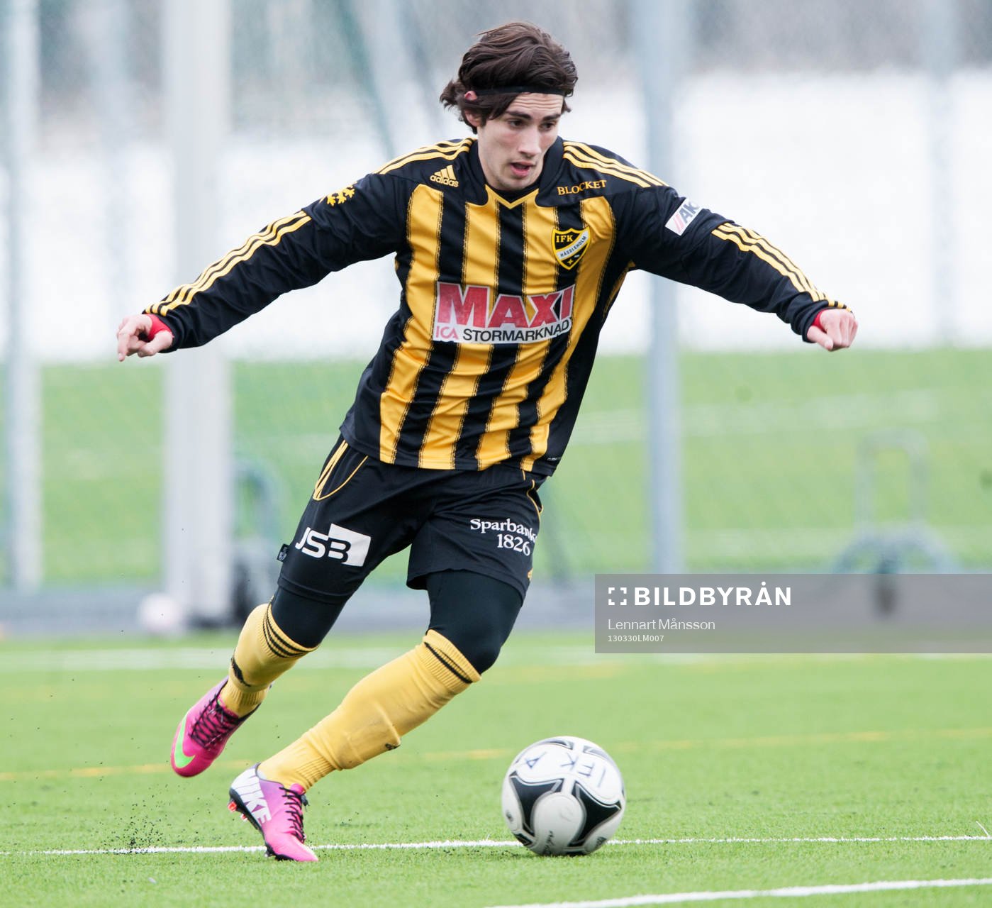 Fotboll, träningsmatch, IFK Hässleholm - Rosengård: William Kvist, Hässleholm