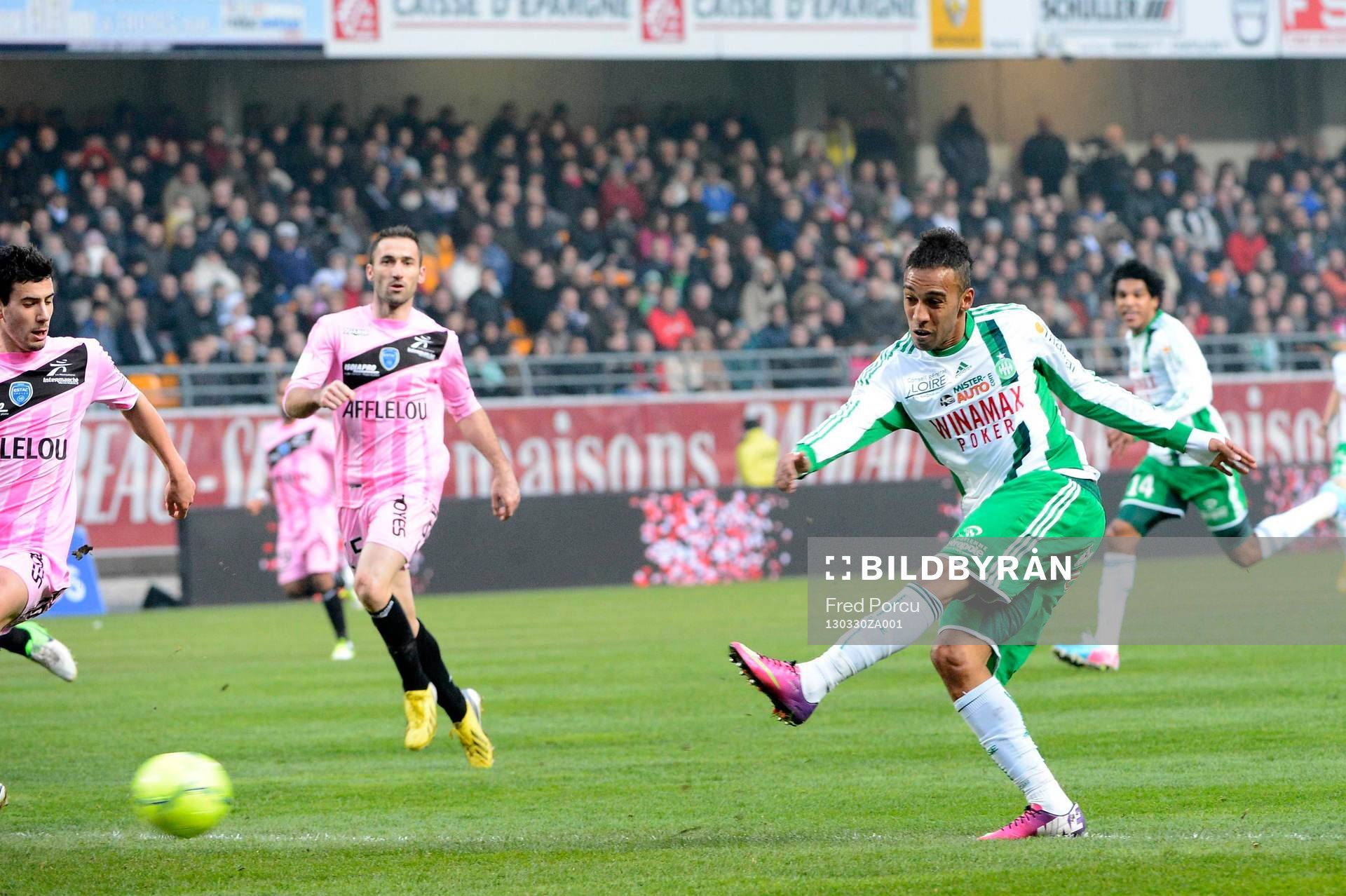 Pierre Emerick AUBAMEYANG - 30.03.2013 - Troyes / Saint