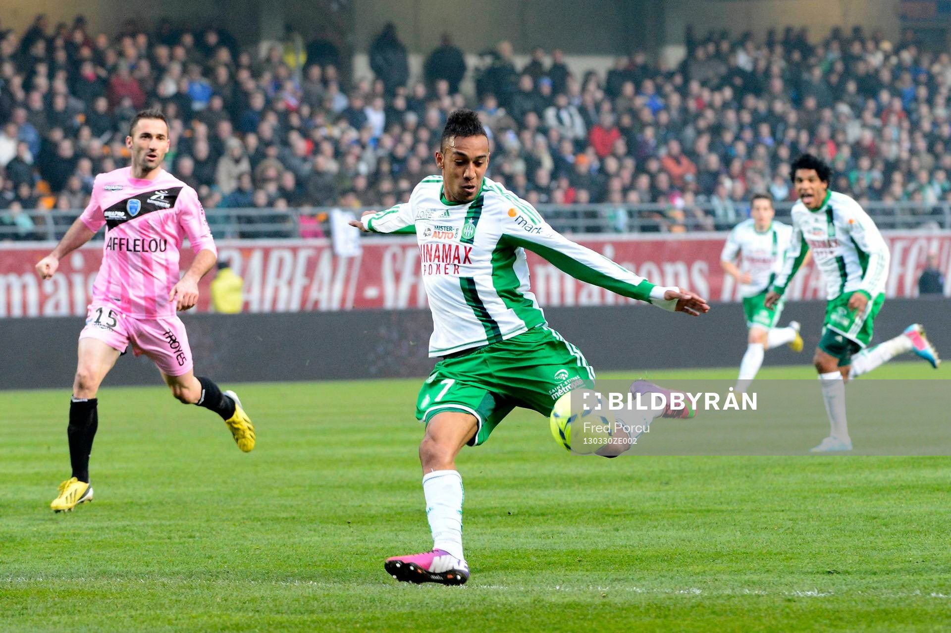 Pierre Emerick AUBAMEYANG - 30.03.2013 - Troyes / Saint