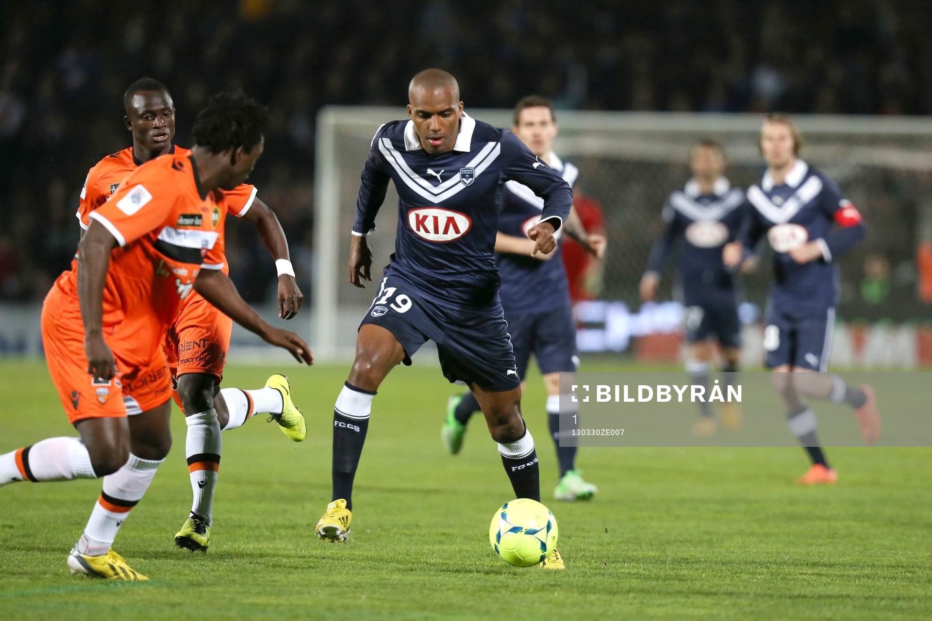  Fotboll, Franska ligan, Bordeaux - Lorient: Nicolas Maurice Belay - 30.03.2013 - Bordeaux / Lorient - 30eme  Journee de Ligue 1