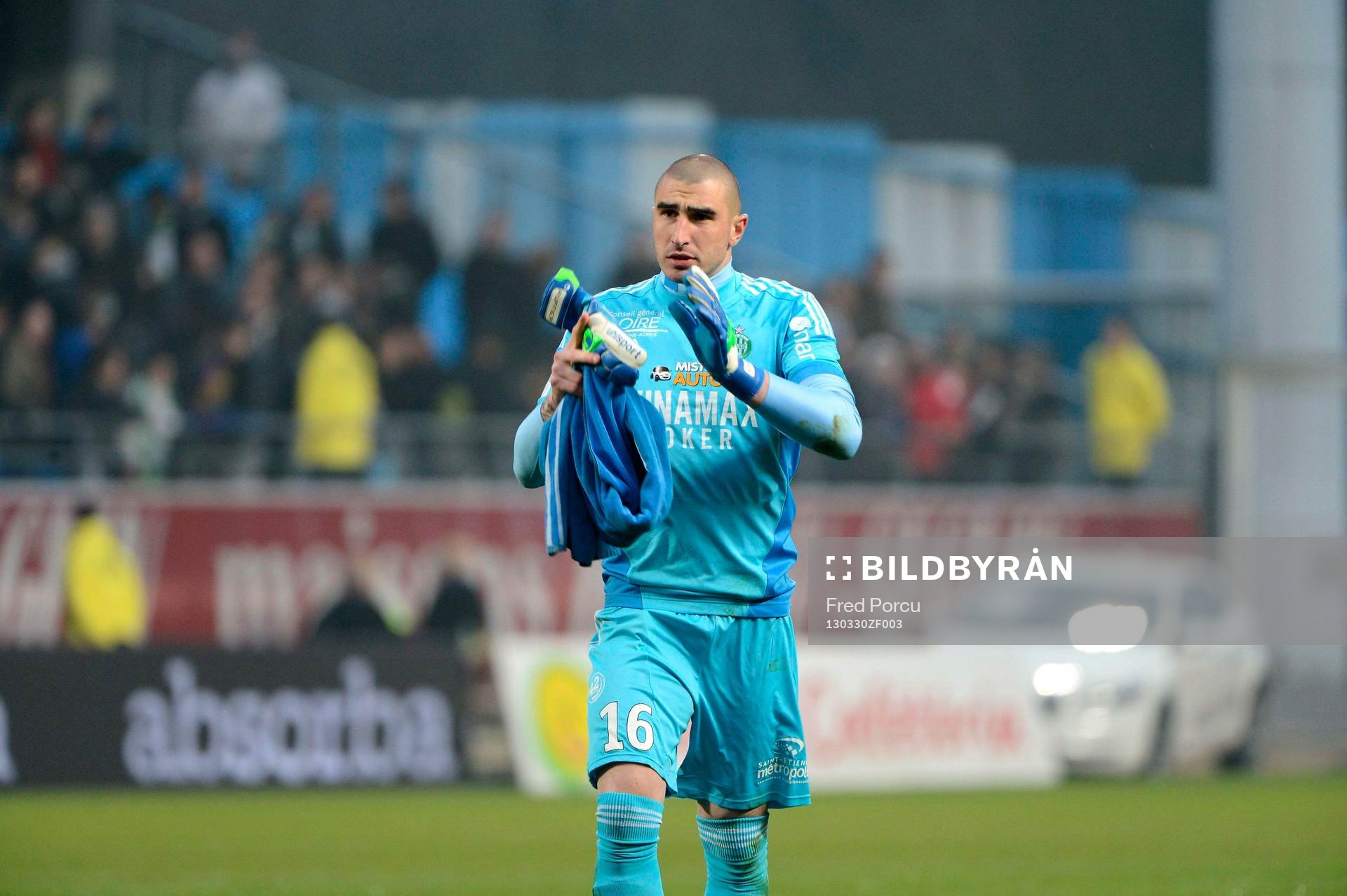 Stephane RUFFIER  - 30.03.2013 - Troyes / Saint Etienne -