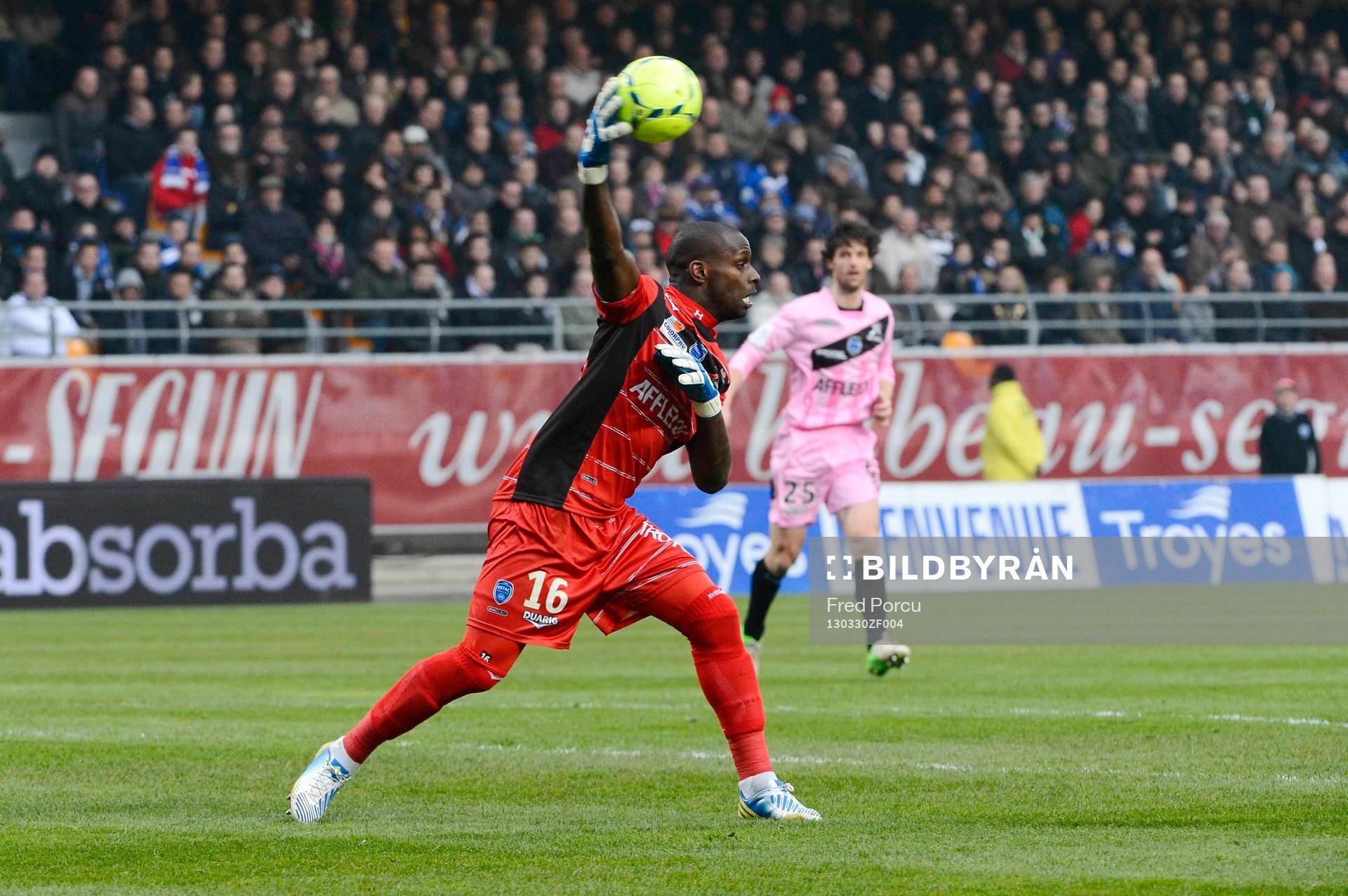 Yohann THURAM - 30.03.2013 - Troyes / Saint Etienne - 30eme