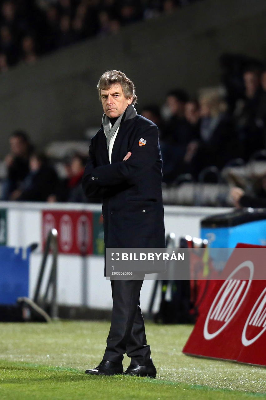 Christian Gourcuff - 30.03.2013 - Bordeaux / Lorient -