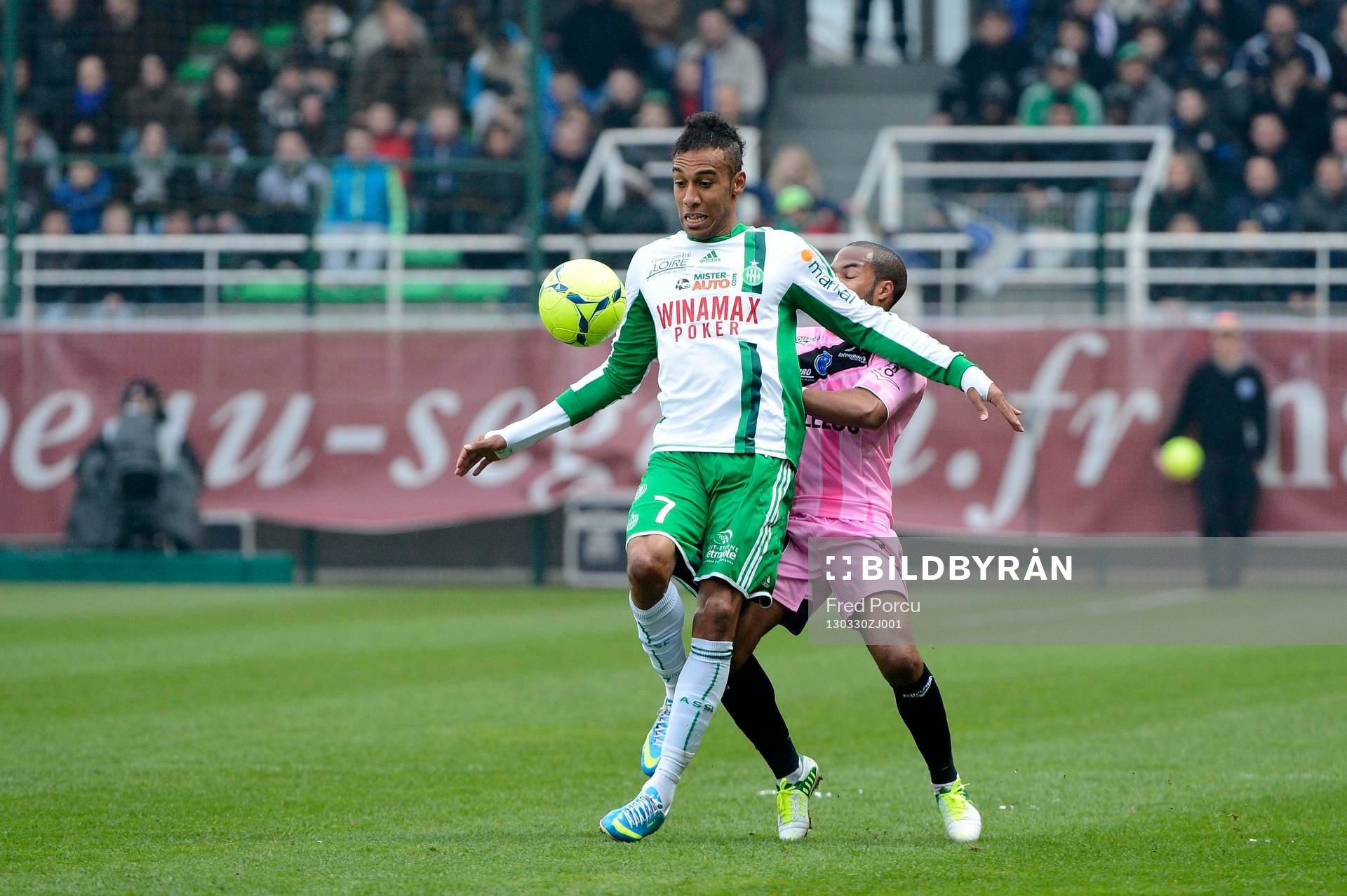 Pierre Emerick AUBAMEYANG - 30.03.2013 - Troyes / Saint